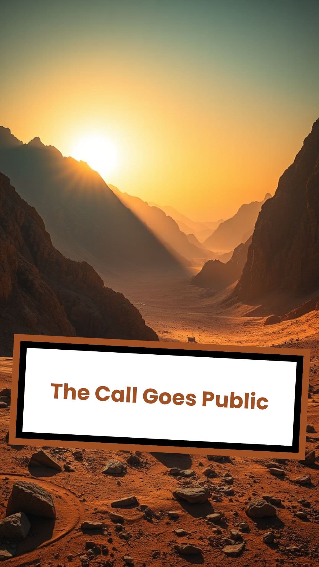The Call Goes Public