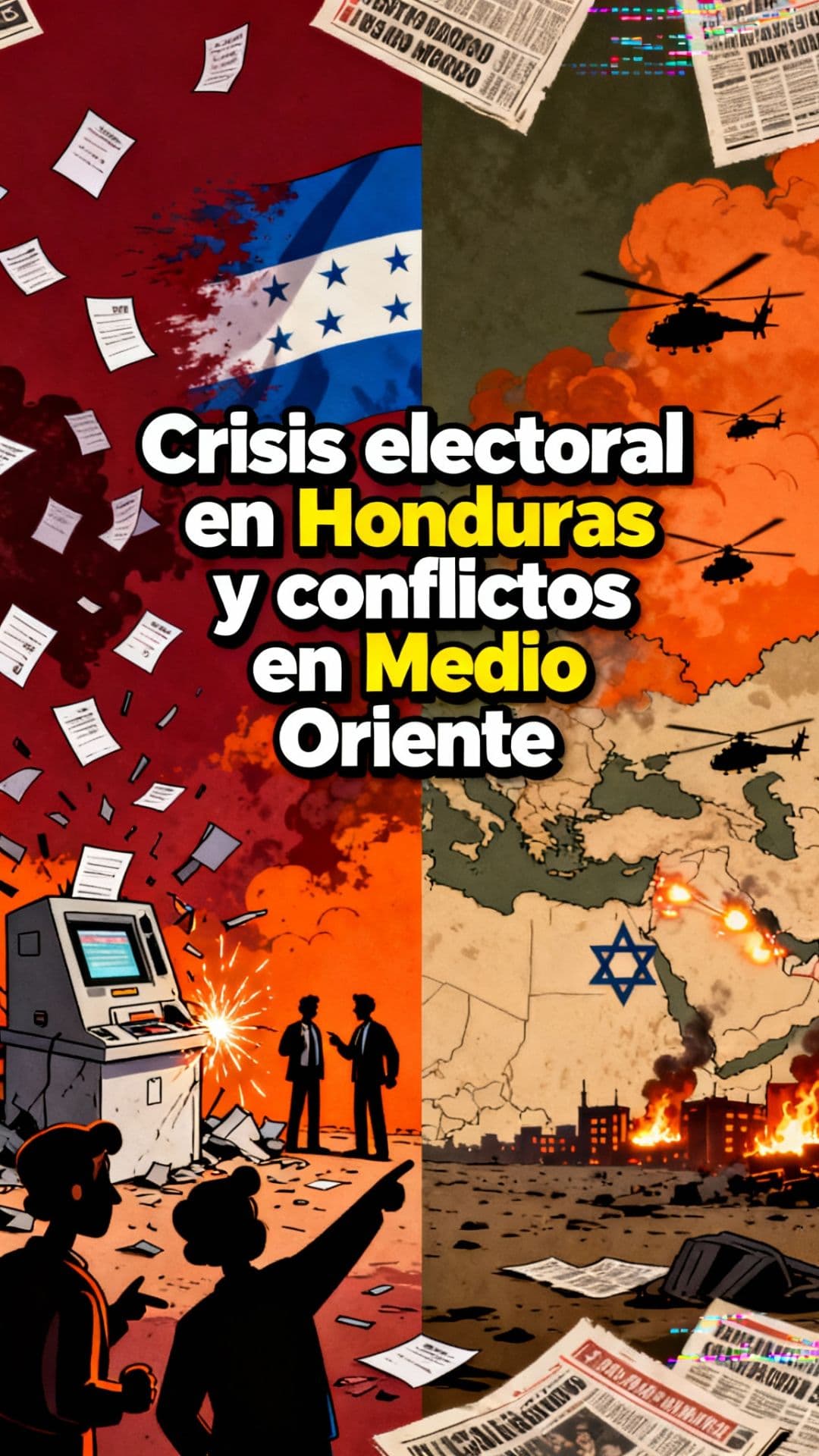 Crisis electoral en Honduras y conflictos en Medio Oriente