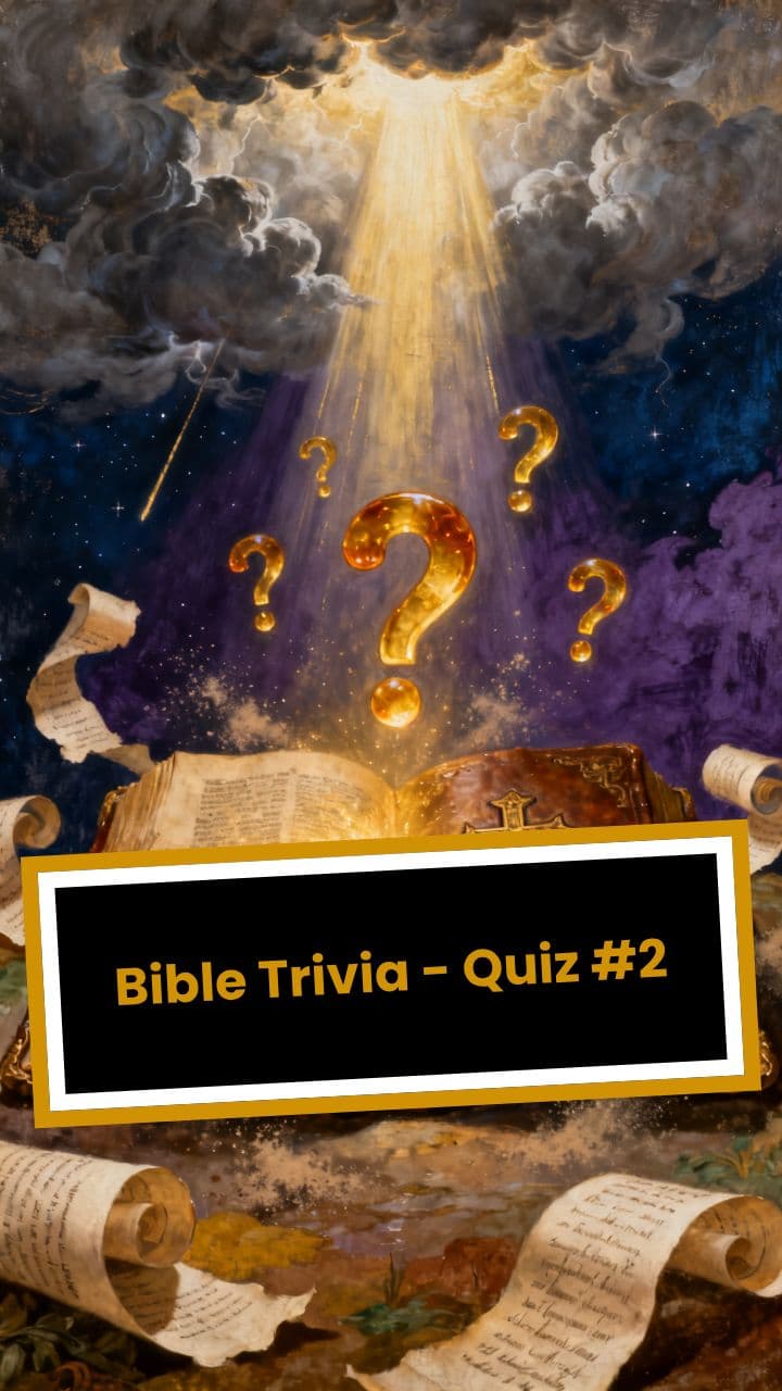 Bible Trivia - Quiz #2