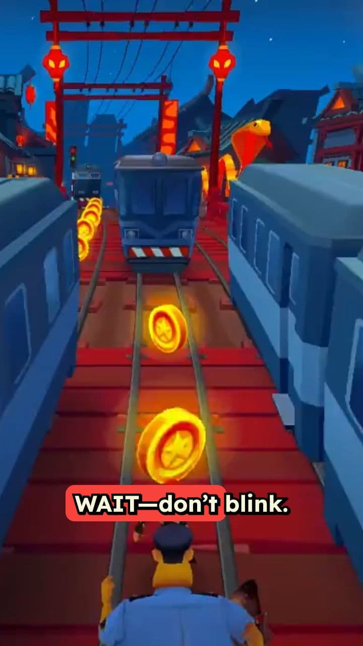 Don’t Blink: Attention Trap Game