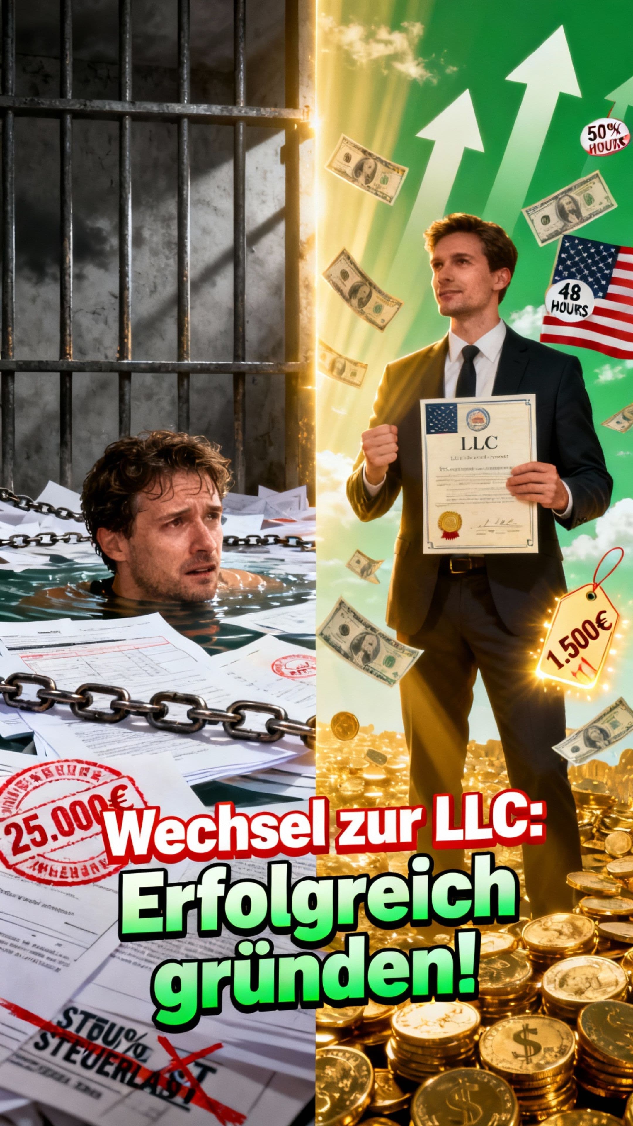 Wechsel zur LLC: Erfolgreich gründen!