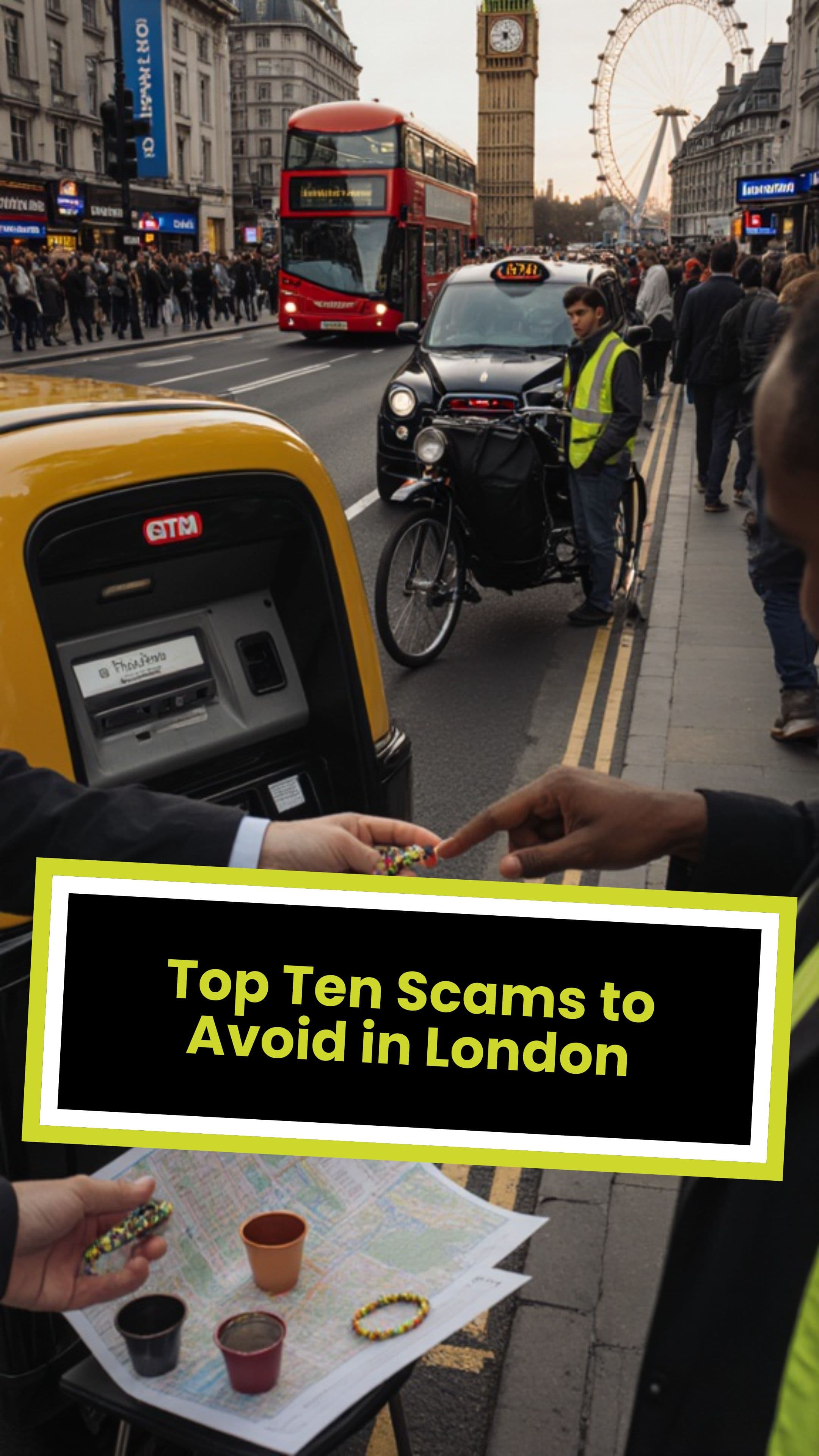 Top Ten Scams to Avoid in London