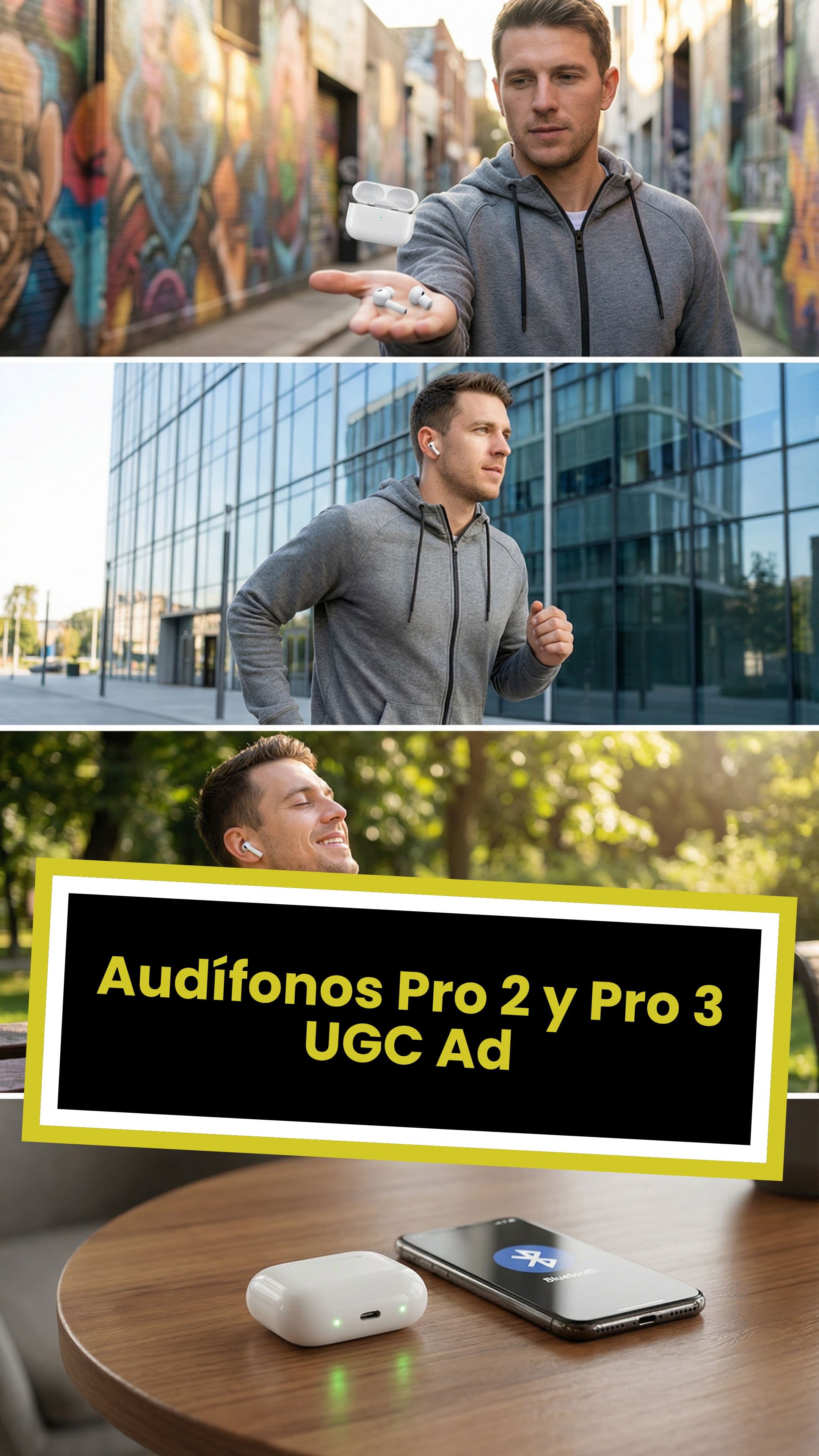 Audífonos Pro 2 y Pro 3 UGC Ad
