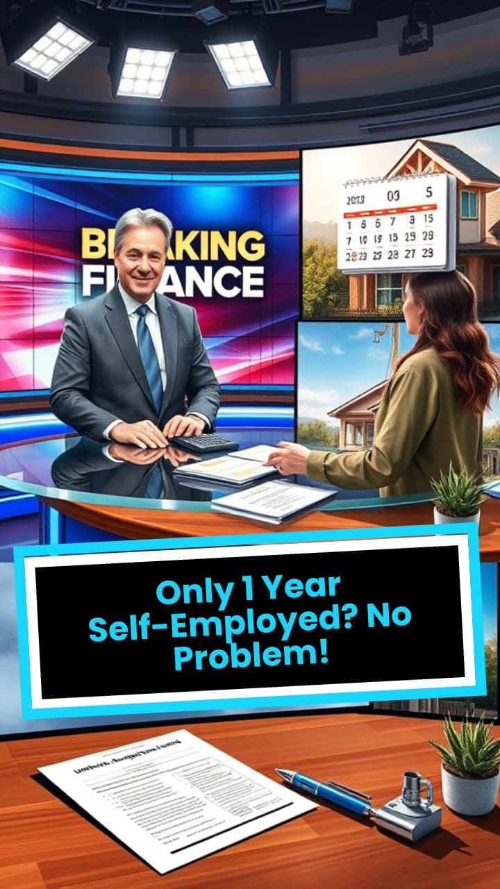 Only 1 Year Self-Employed? No Problem!
