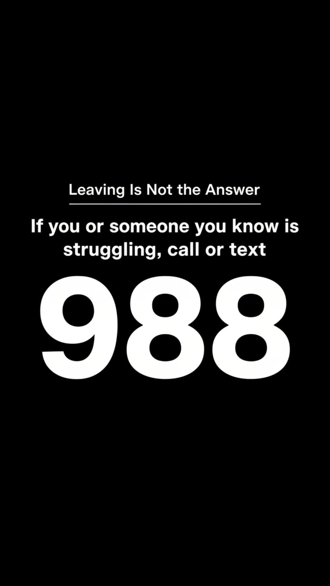 Final - (AC) Leaving Is Not the Answer 