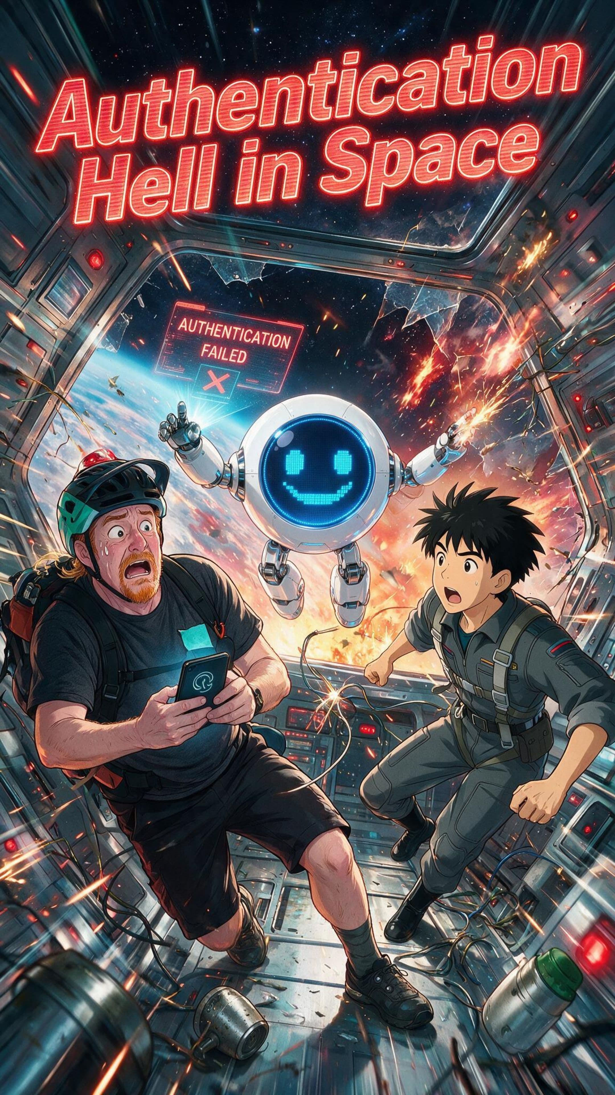 Authentication Hell in Space