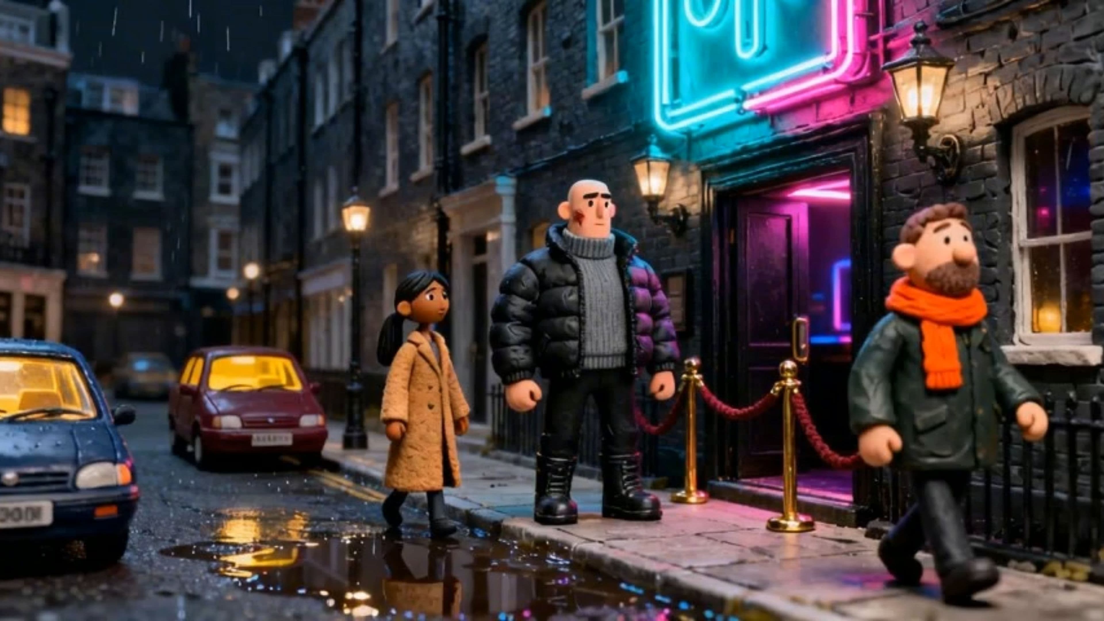 Like Liam Gallagher Claymation Noir