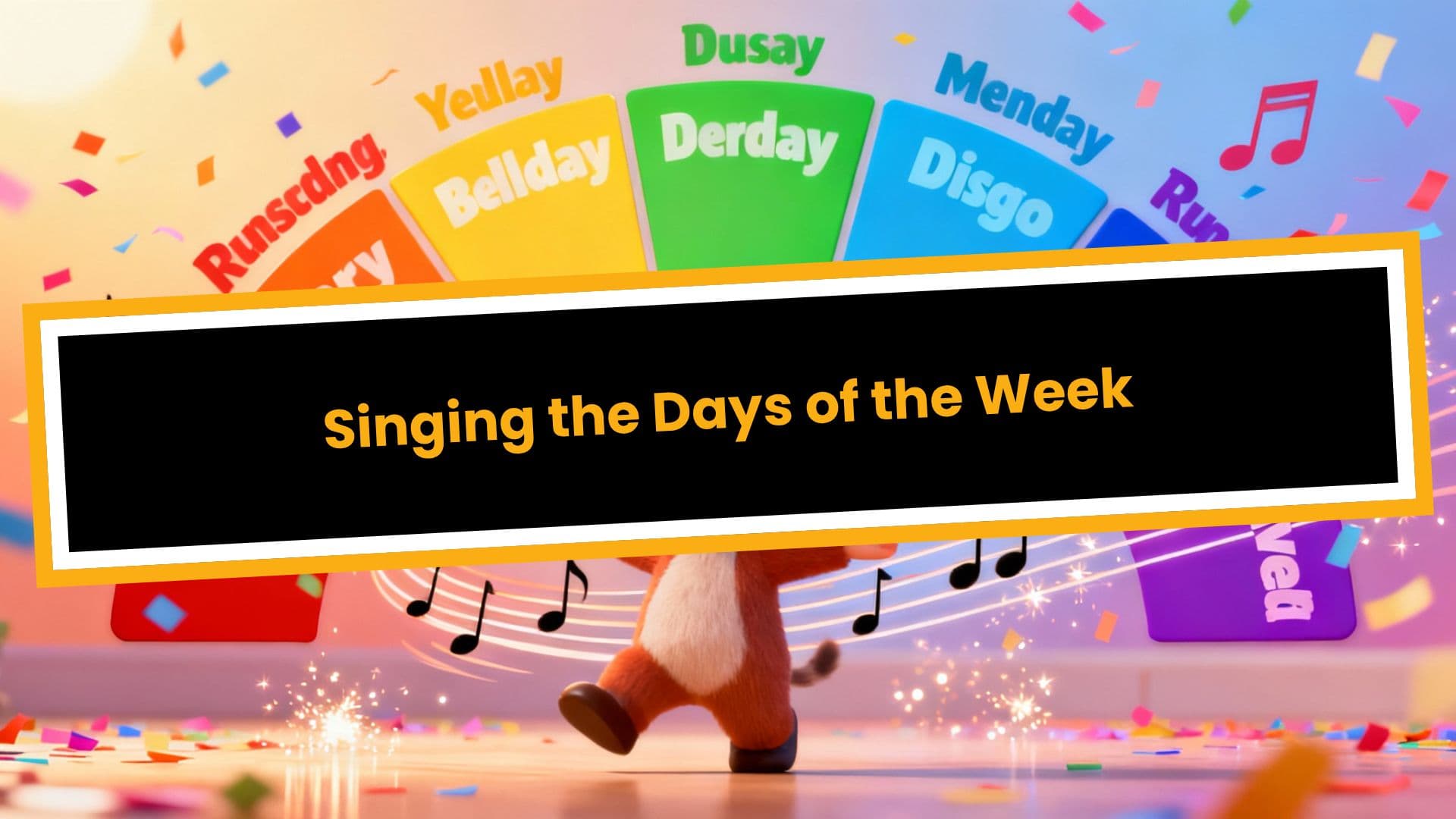 Singing the Days of the Week