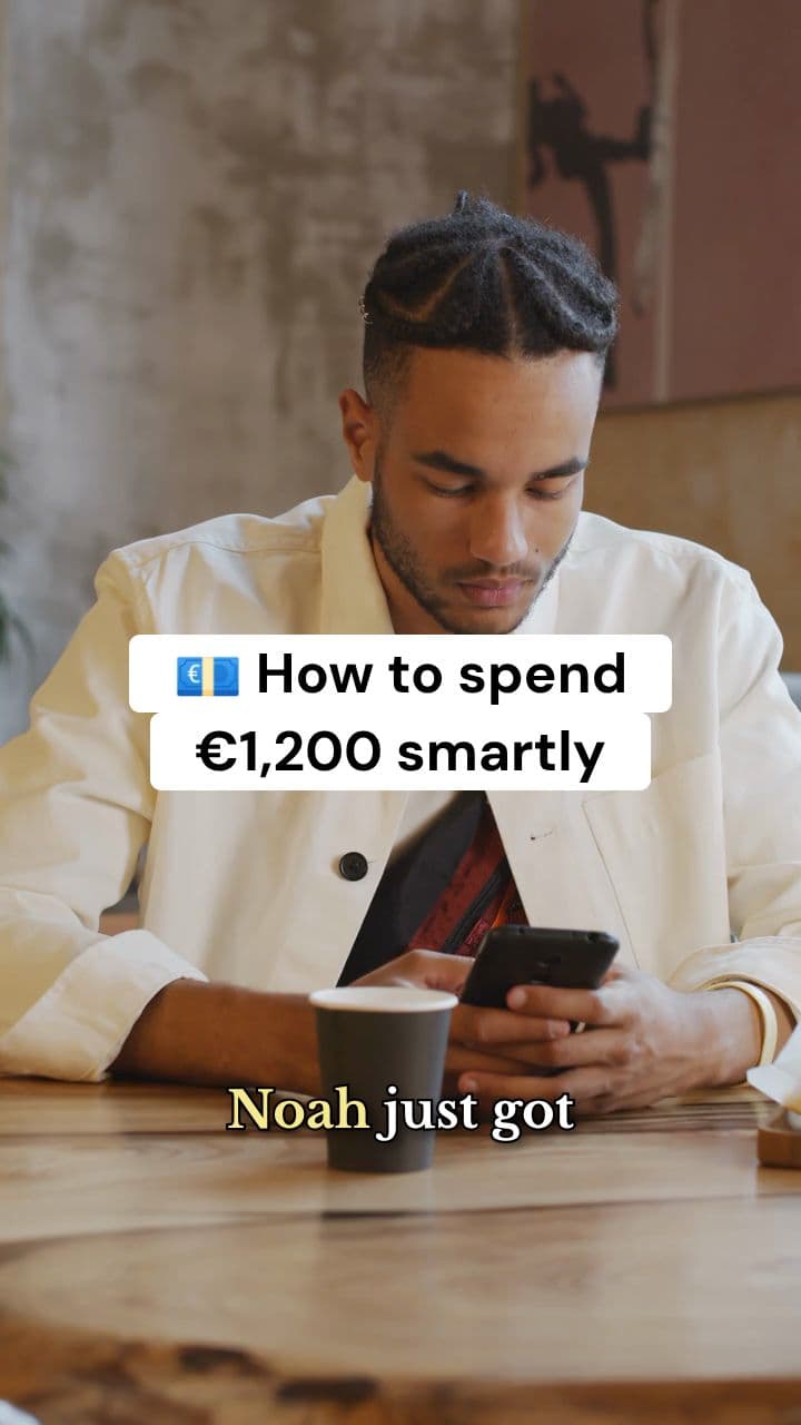 Smart Spending: Noah's €1,200 Salary Guide