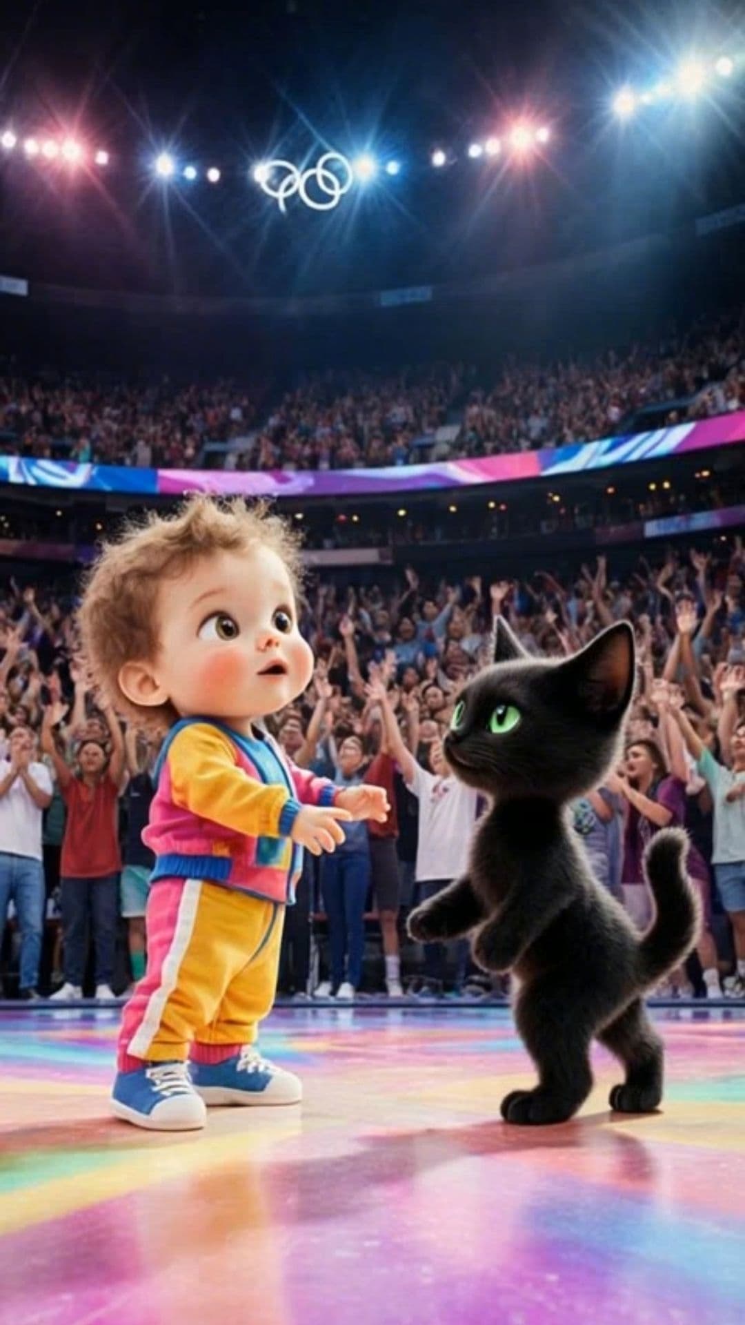 Breakdance Battle: Baby vs. Cat