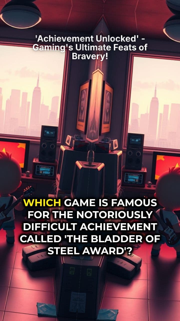 'Achievement Unlocked' - Gaming's Ultimate Feats of Bravery!