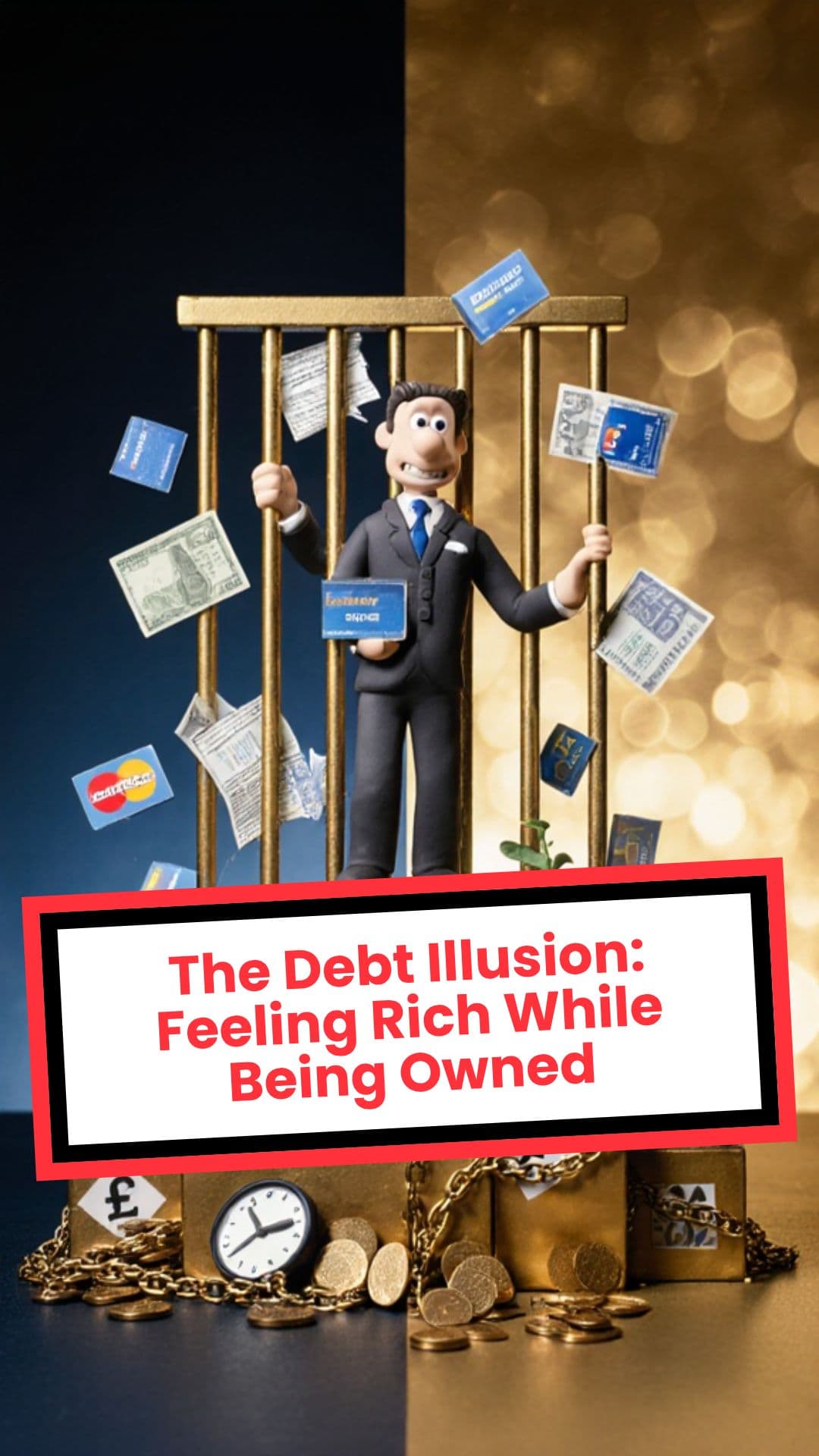The Debt Illusion: Feeling Rich While Being Owned