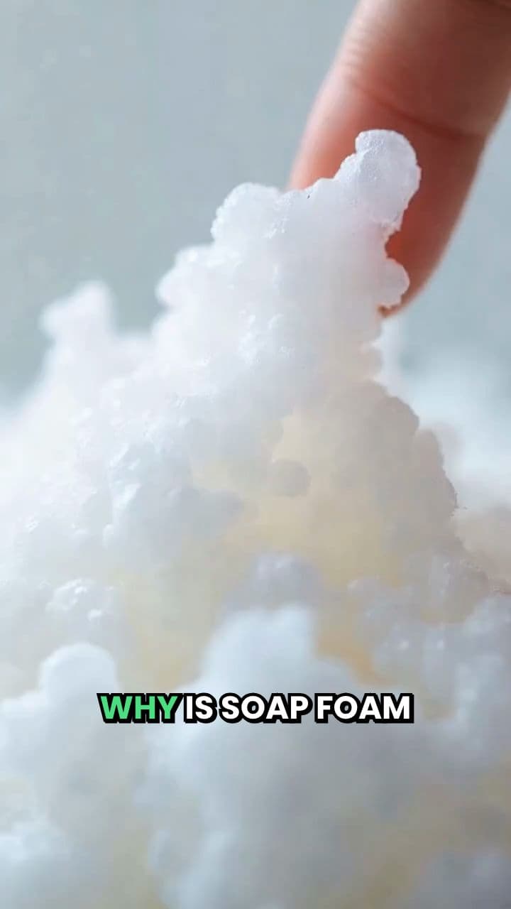 The Satisfaction of Soap Foam