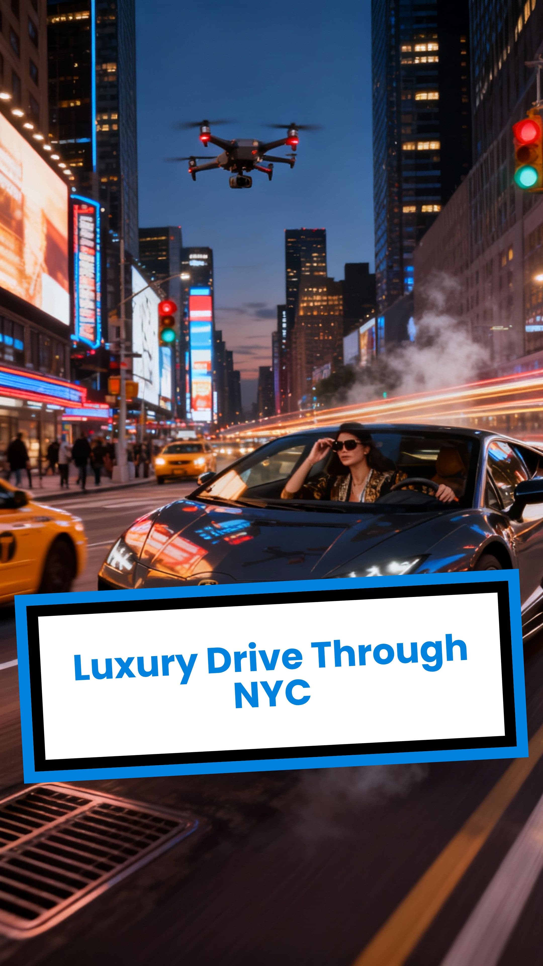 Luxury Drive Through NYC