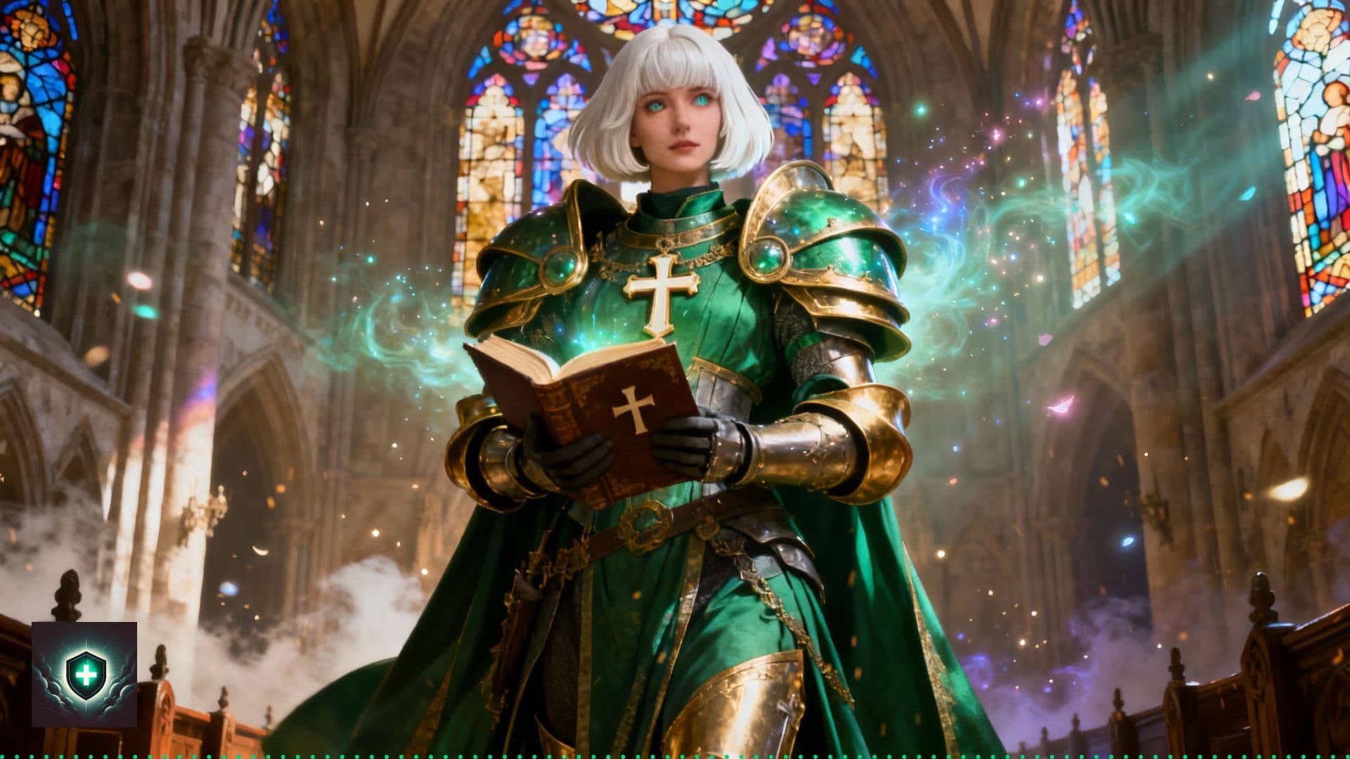 Emerald Saints in the Shadows