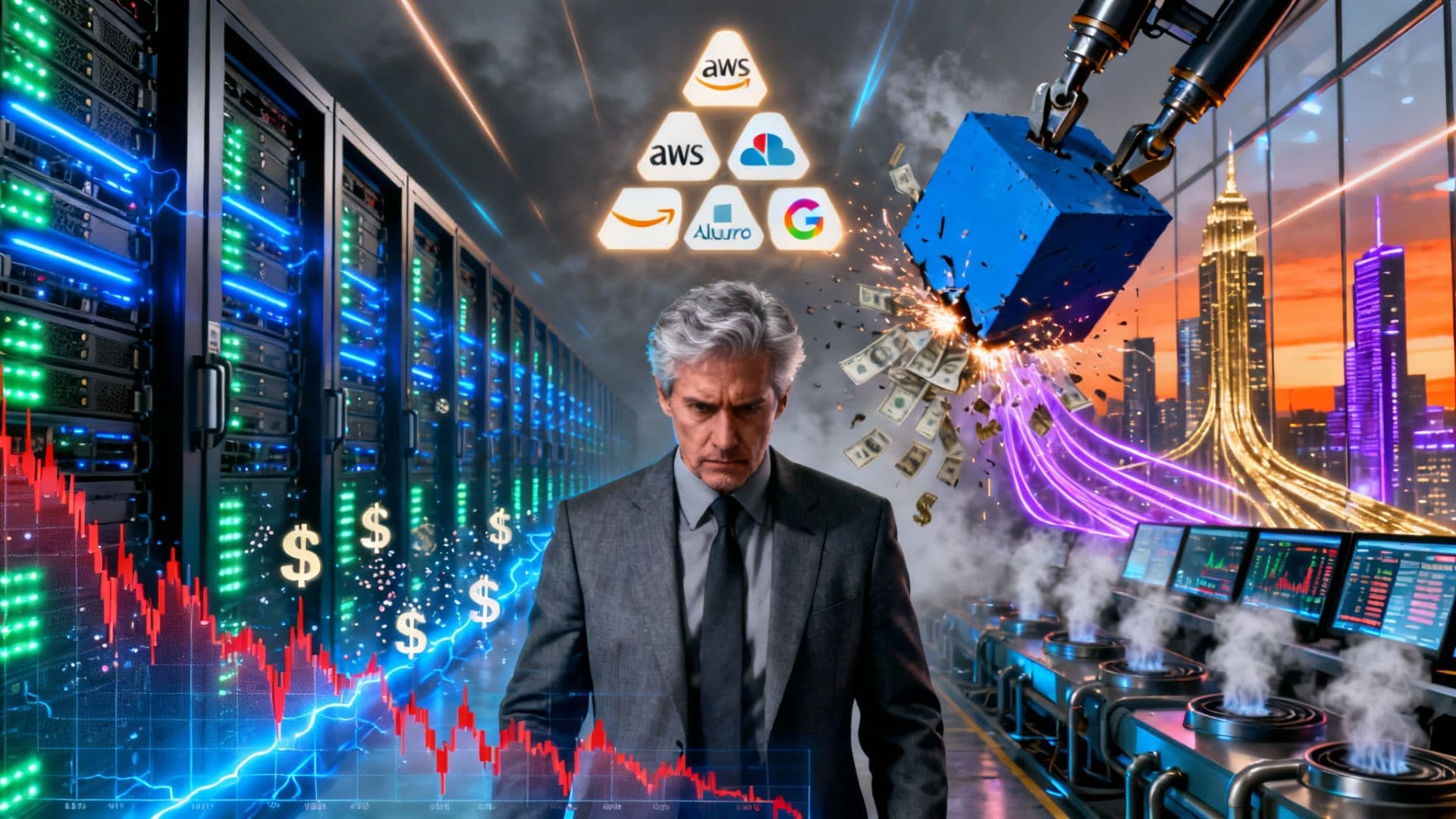 The Secret $1 Trillion Cloud War: Why Every Tech Giant Is Sacrificing Profits