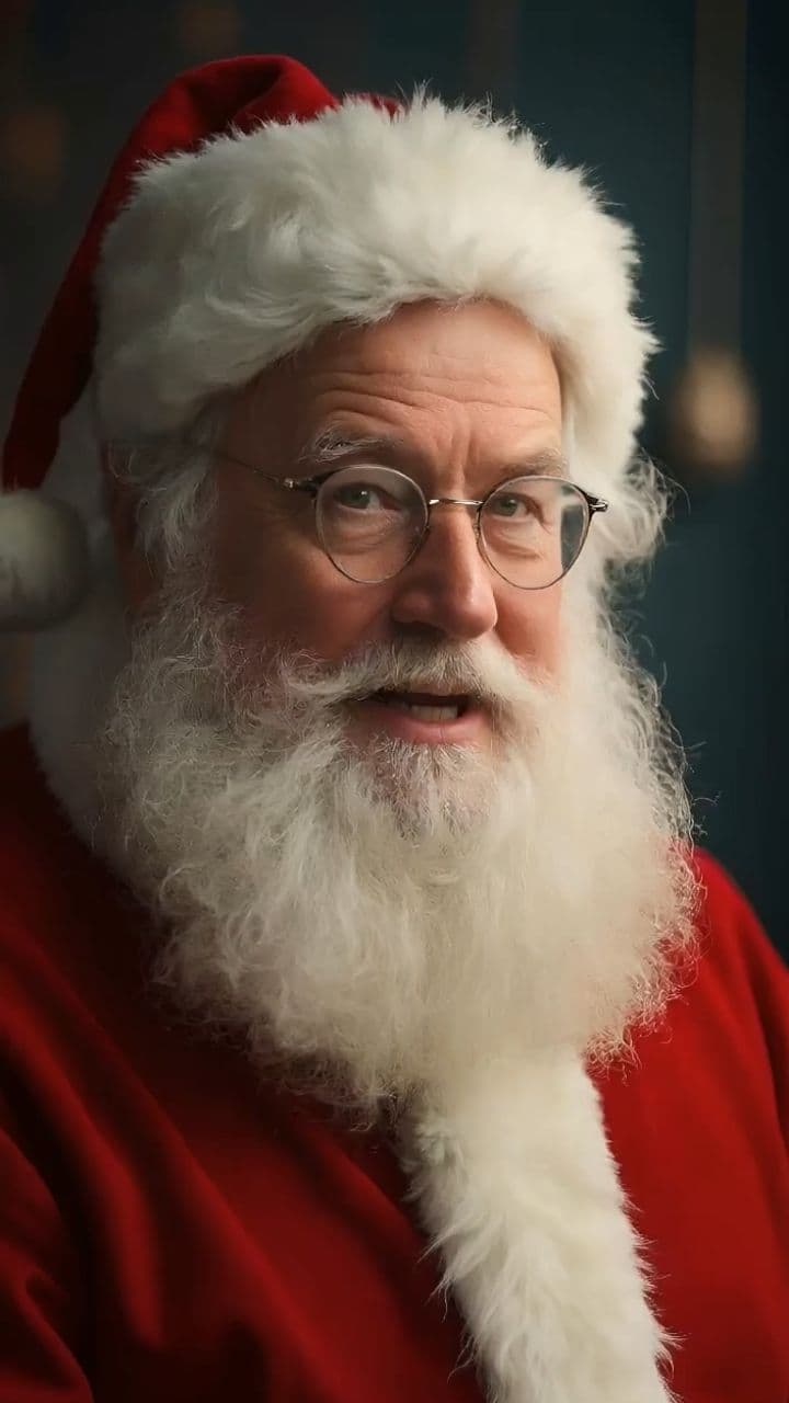 Santa’s Christmas Message to Alice