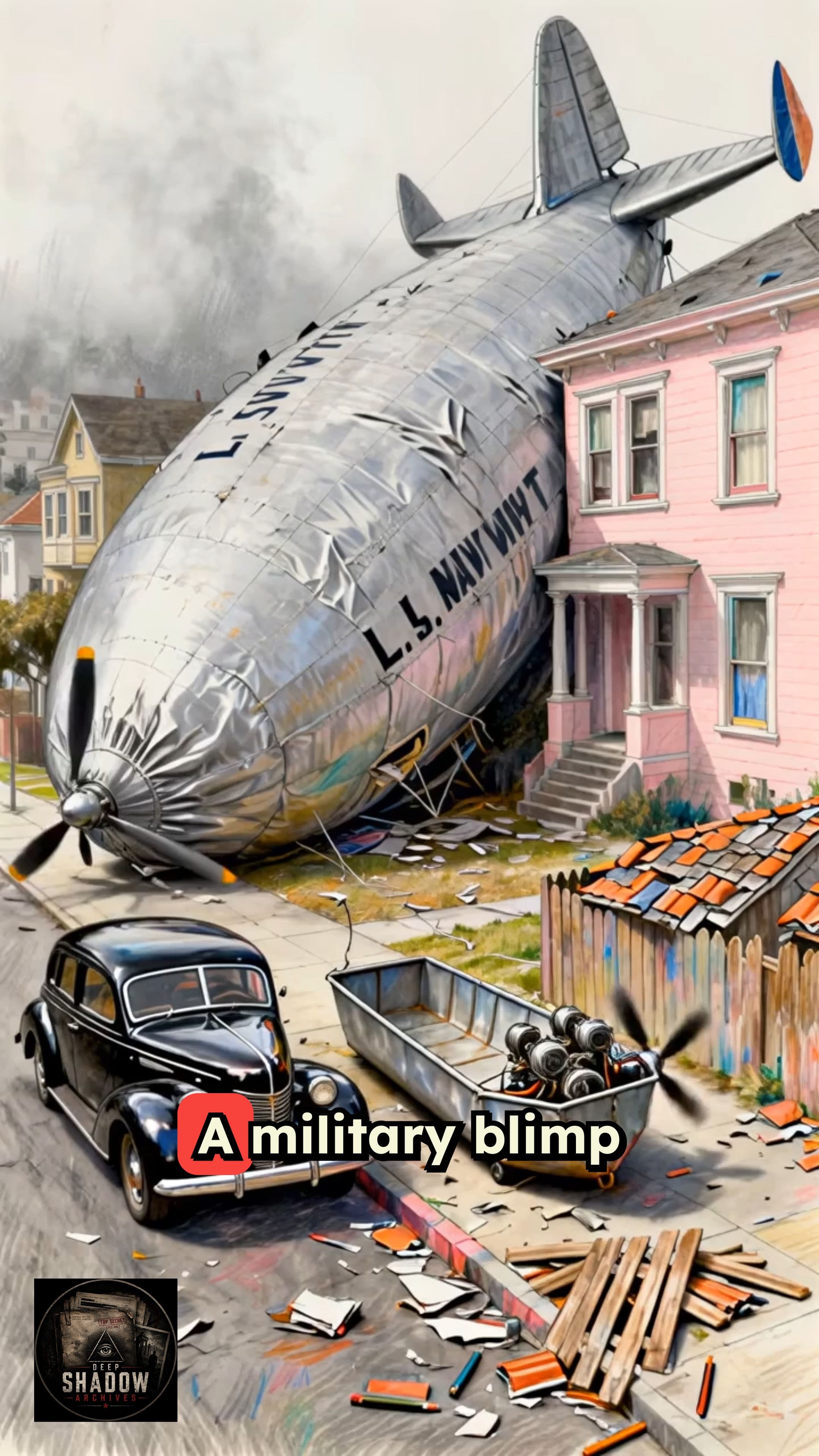 The Ghost Blimp Mystery