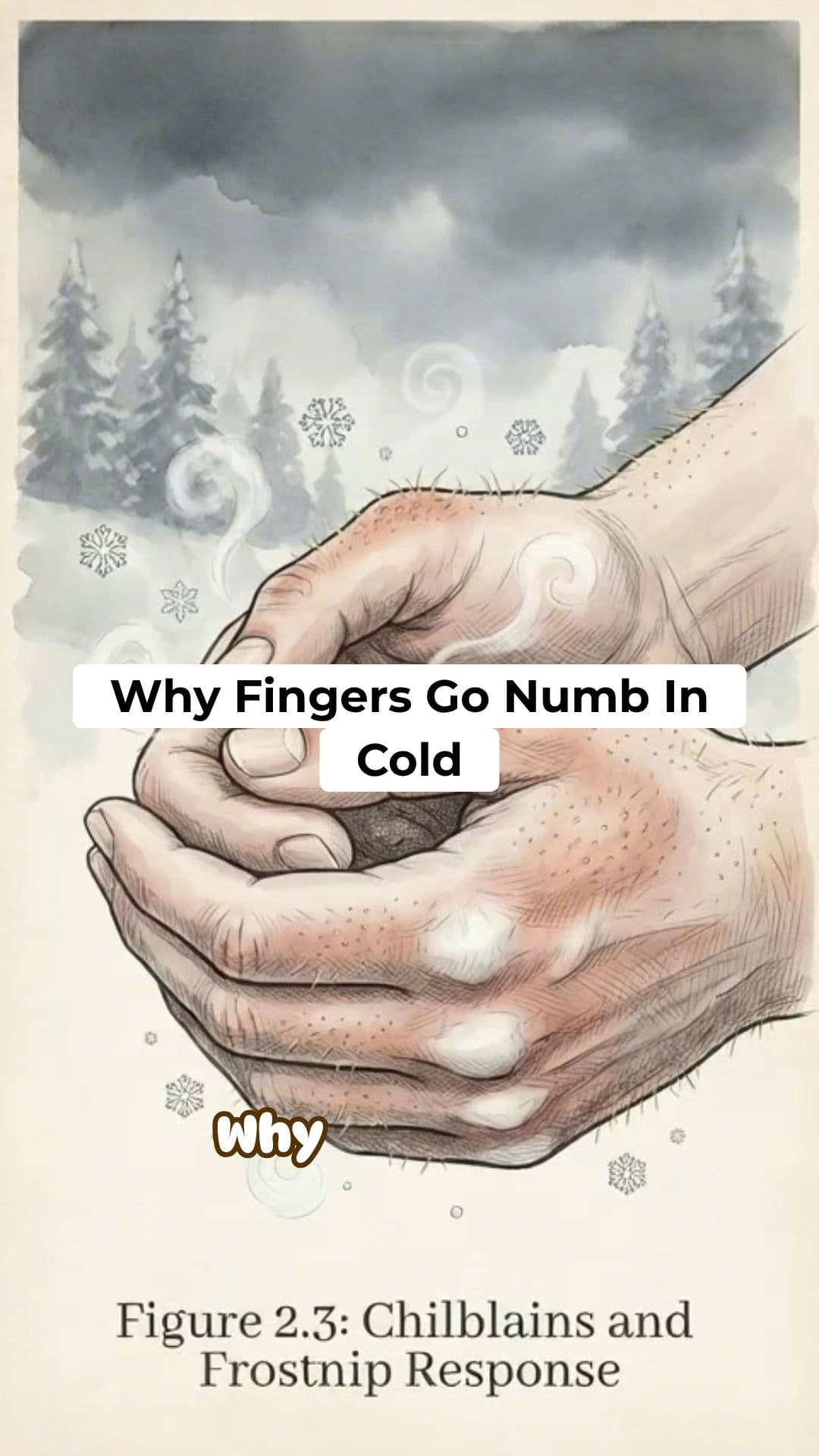 Why Fingers Go Numb In Cold