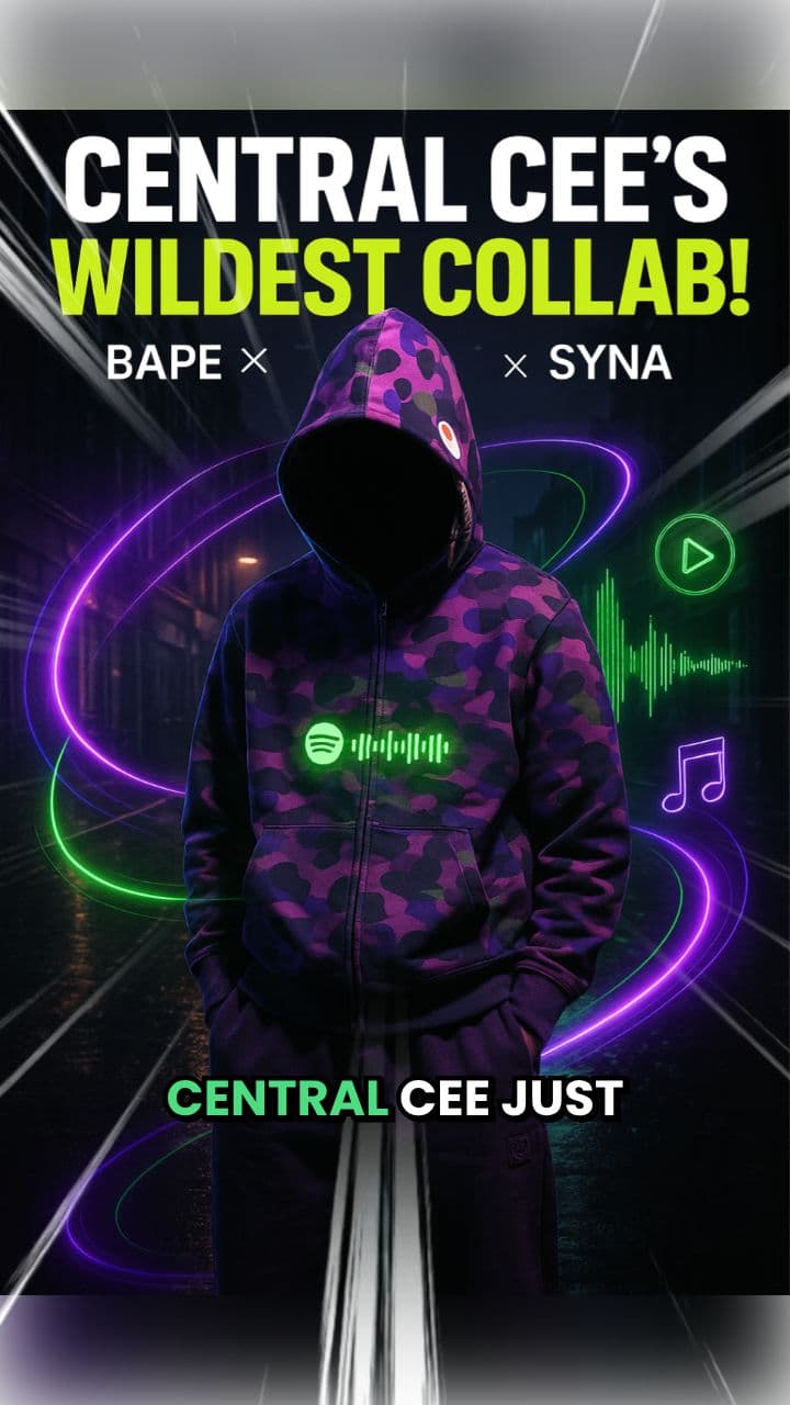 Central Cee's Nostalgic Capsule Collection