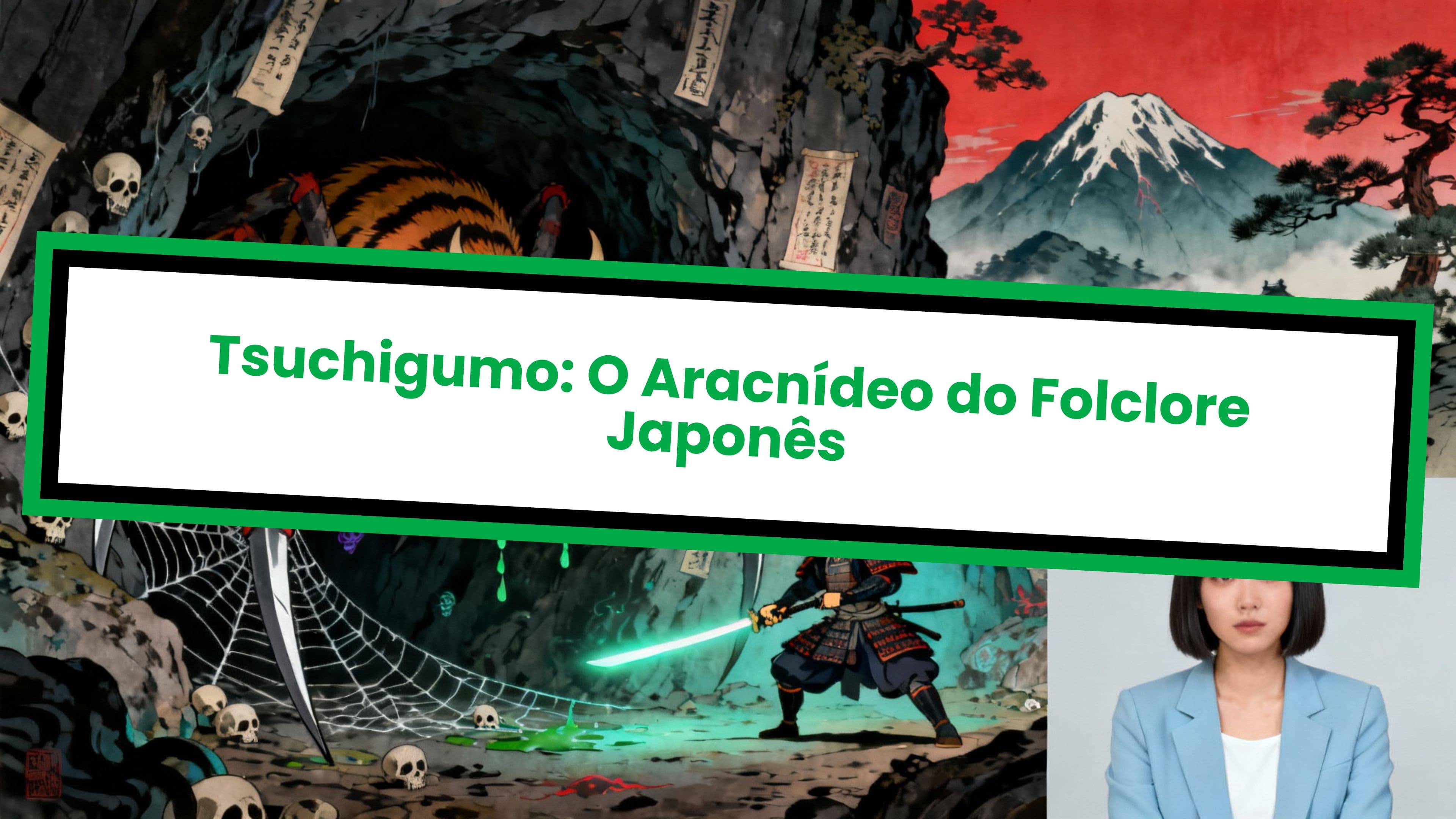 Tsuchigumo: O Aracnídeo do Folclore Japonês