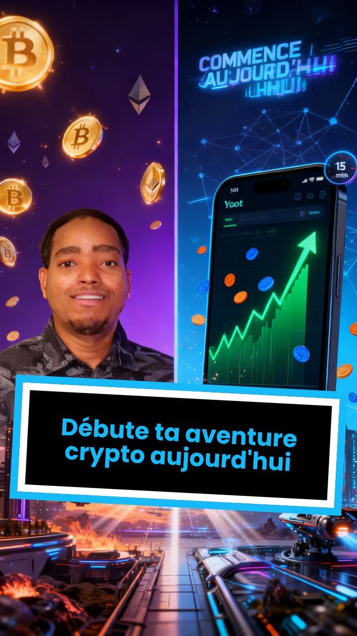 Débute ta aventure crypto aujourd'hui