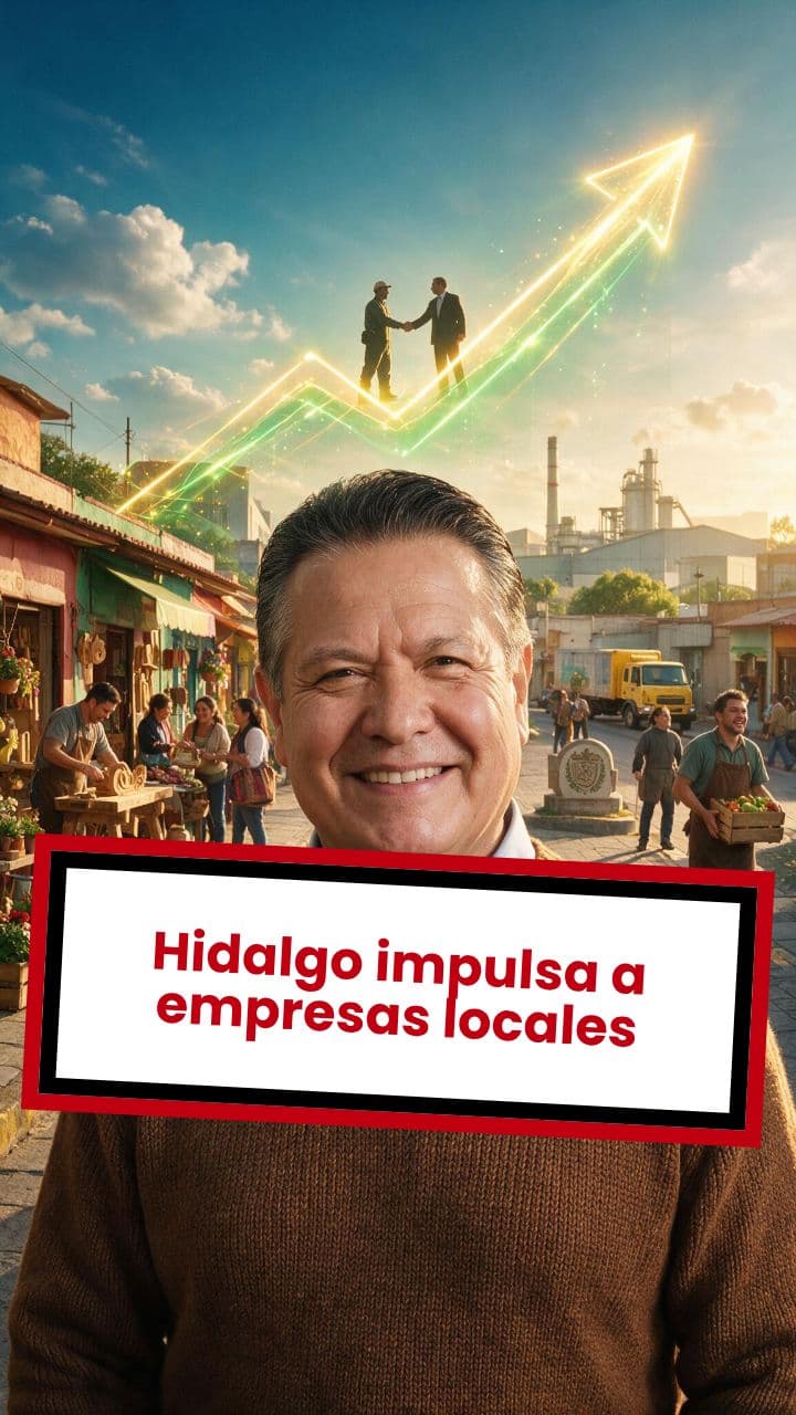Hidalgo impulsa a empresas locales