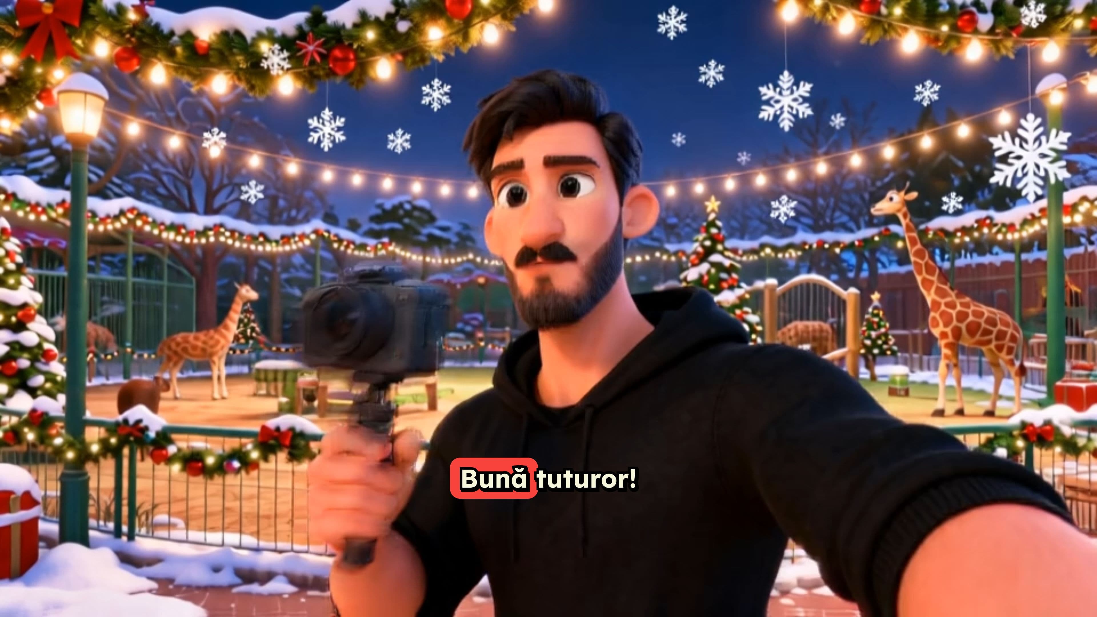 Aventura de Crăciun la Zoo