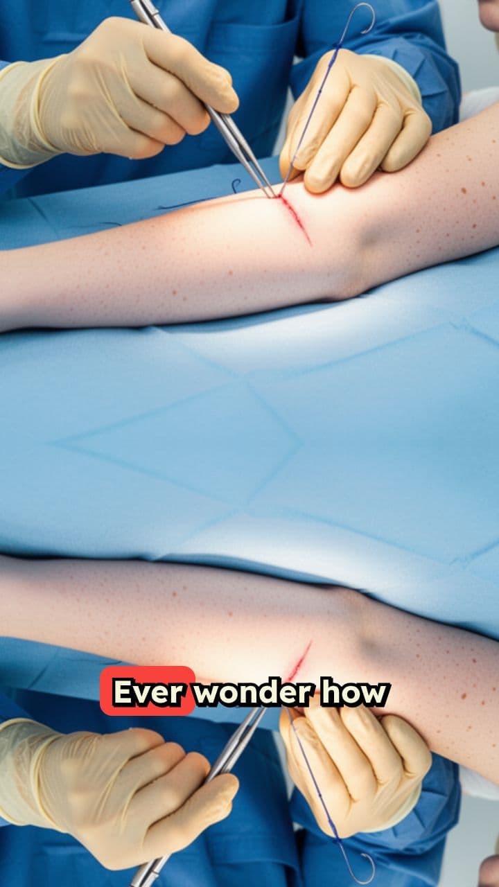 How Stitches Help Wounds Heal