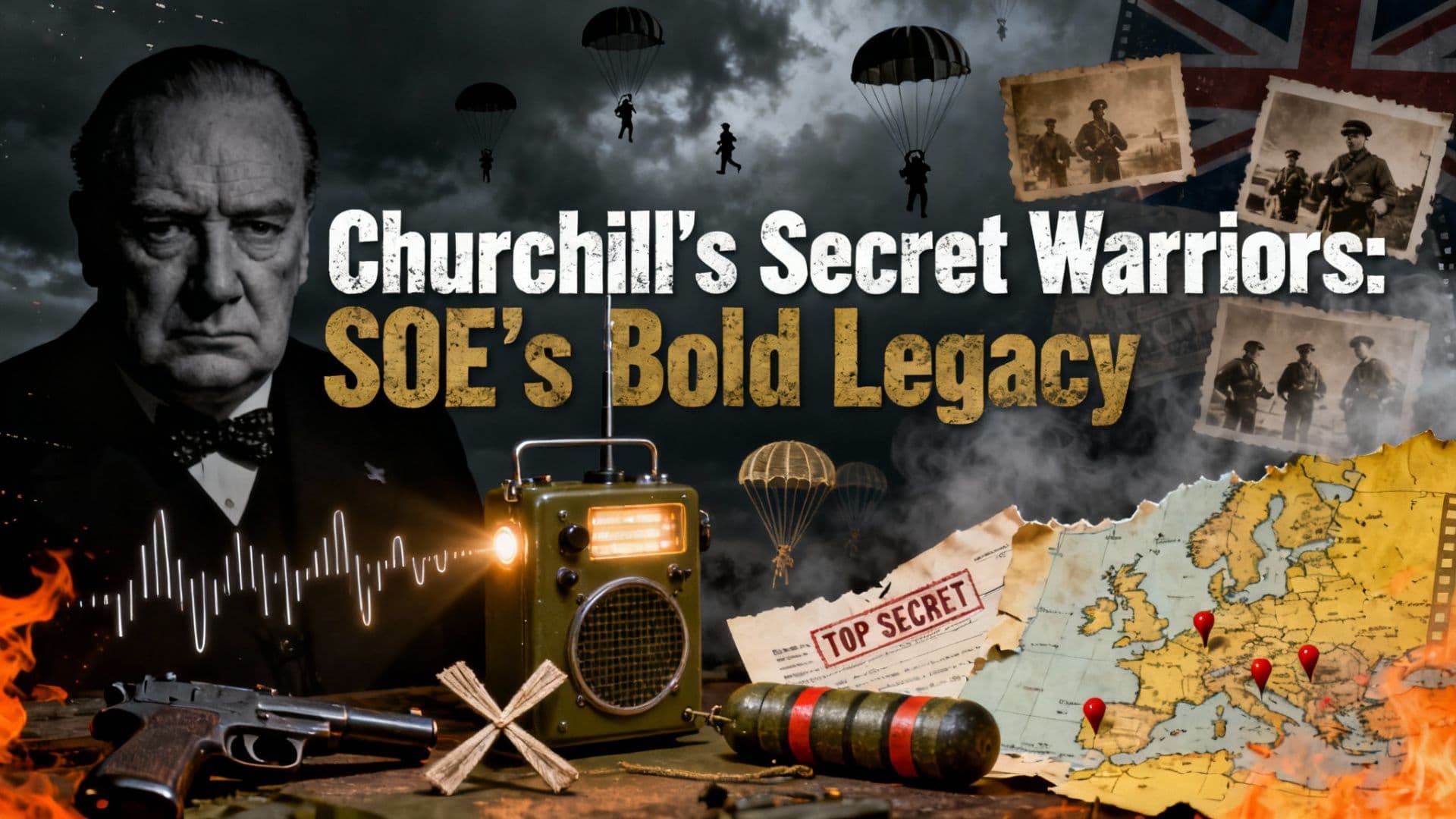 Churchill's Secret Warriors: SOE's Bold Legacy