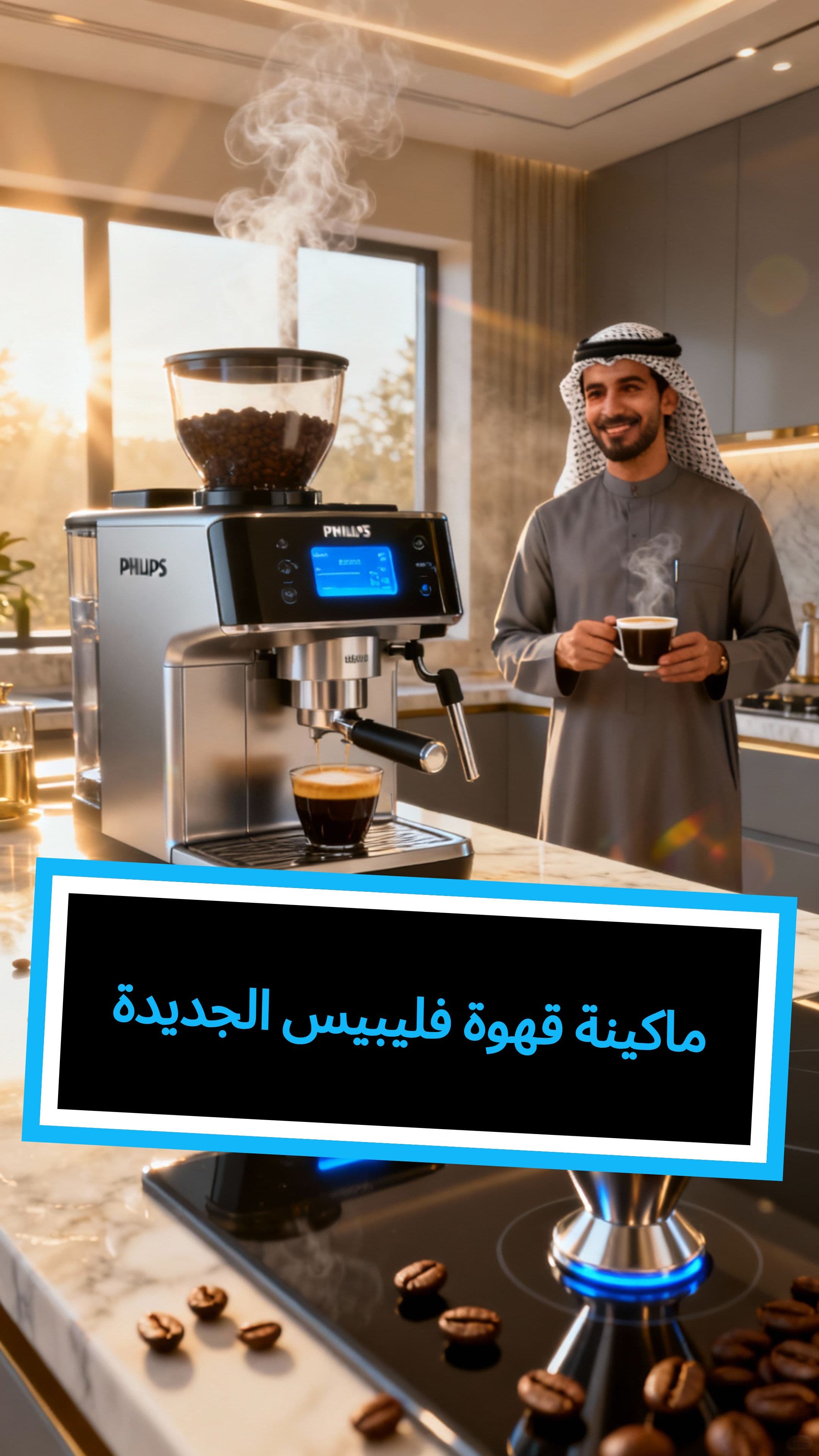 ماكينة قهوة فيليبس الجديدة