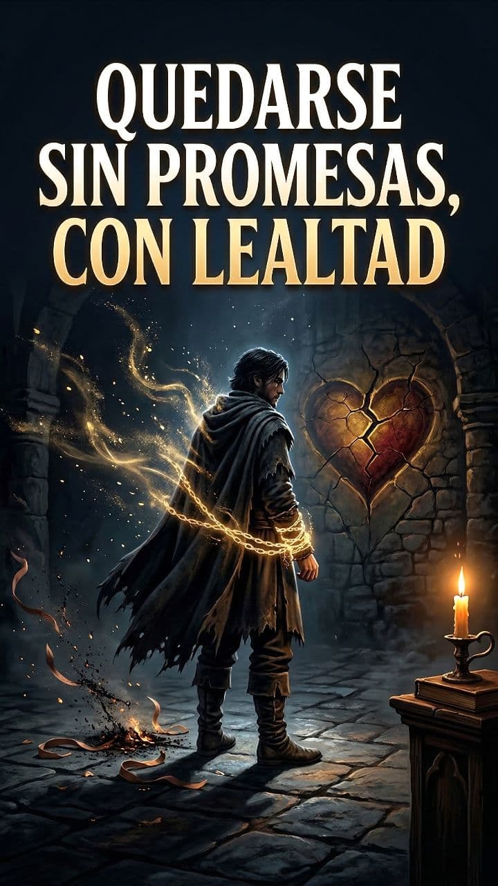 Quedarse sin promesas, con lealtad