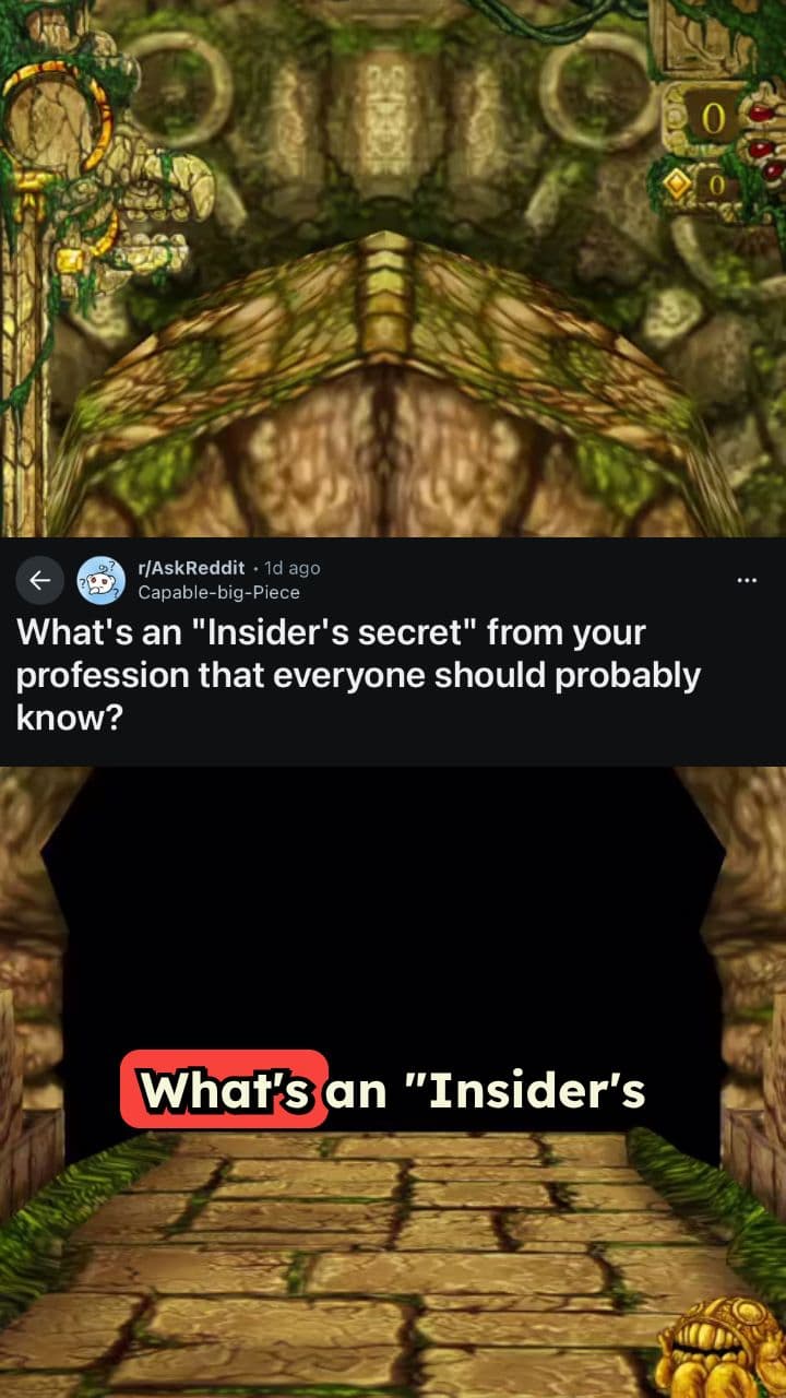 Insider Secrets Across Professions