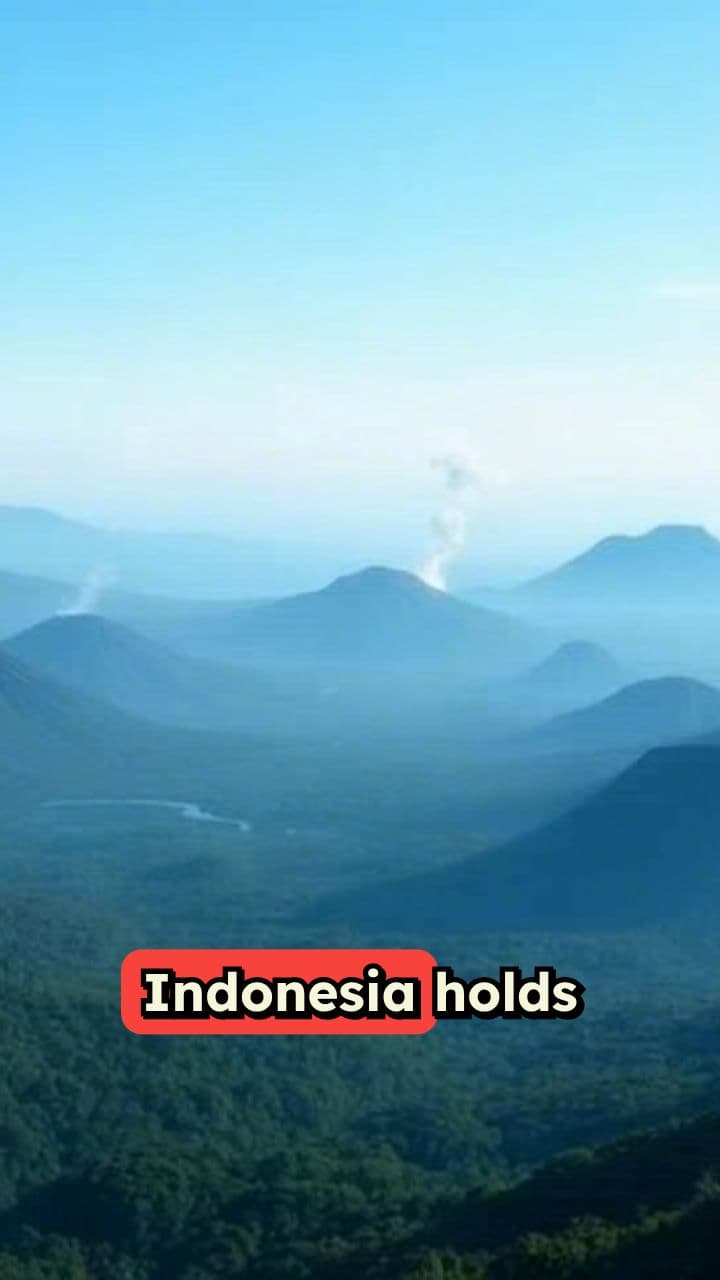 The Alien Landscapes of Indonesia's Volcanoes