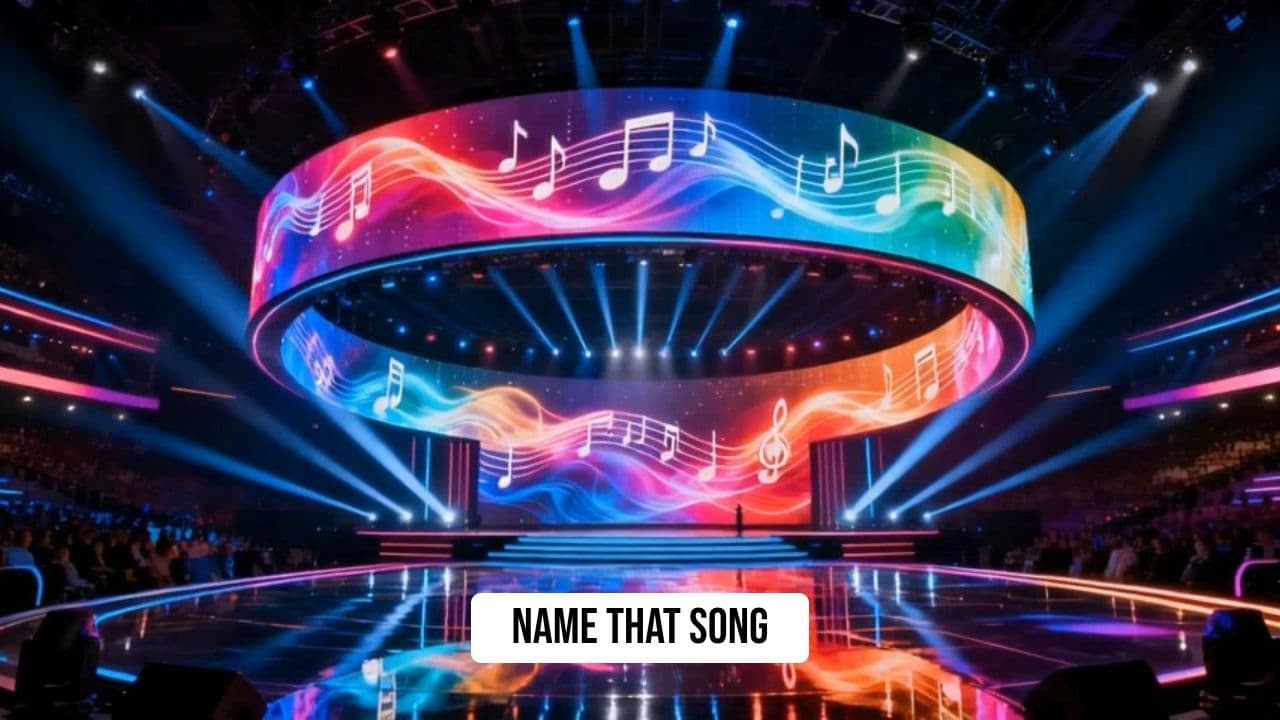 Guess The Tune Gameshow Background