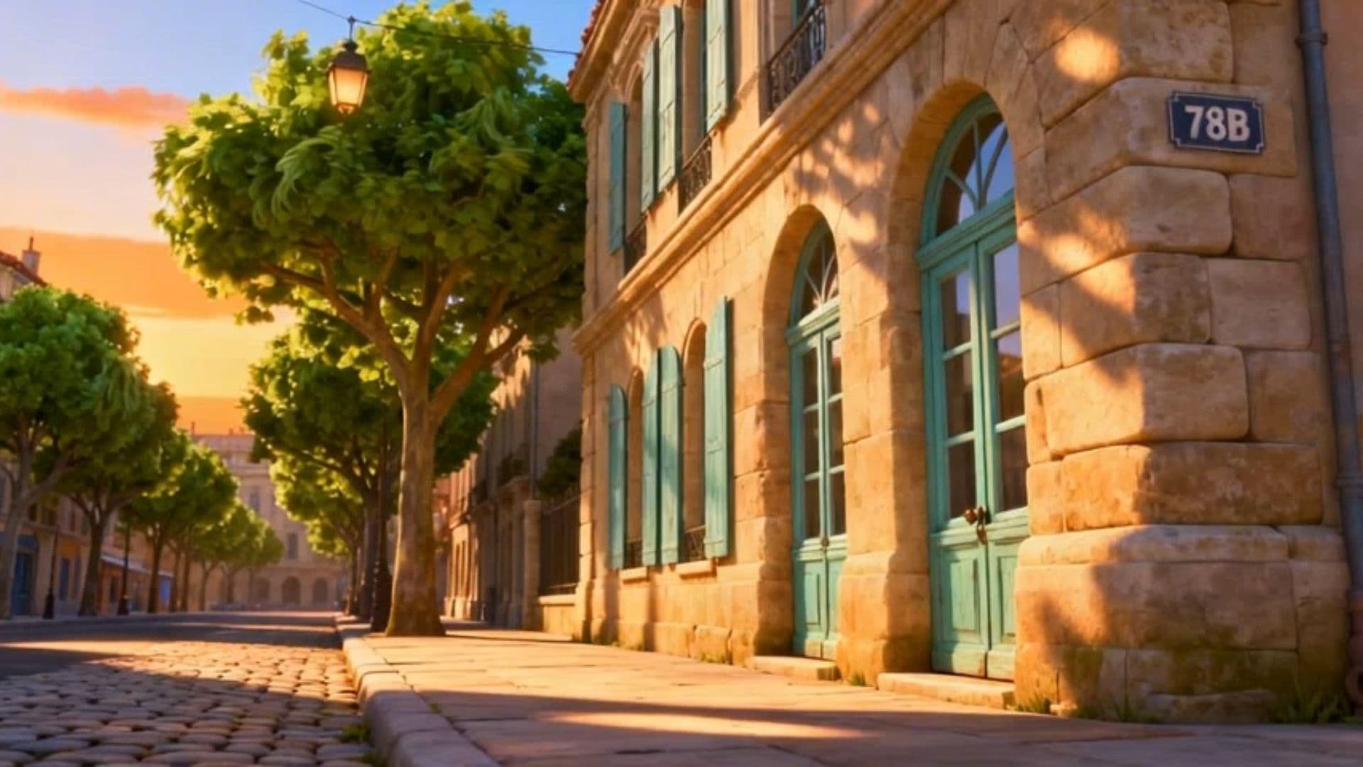 #7824 A Sunset in Nîmes