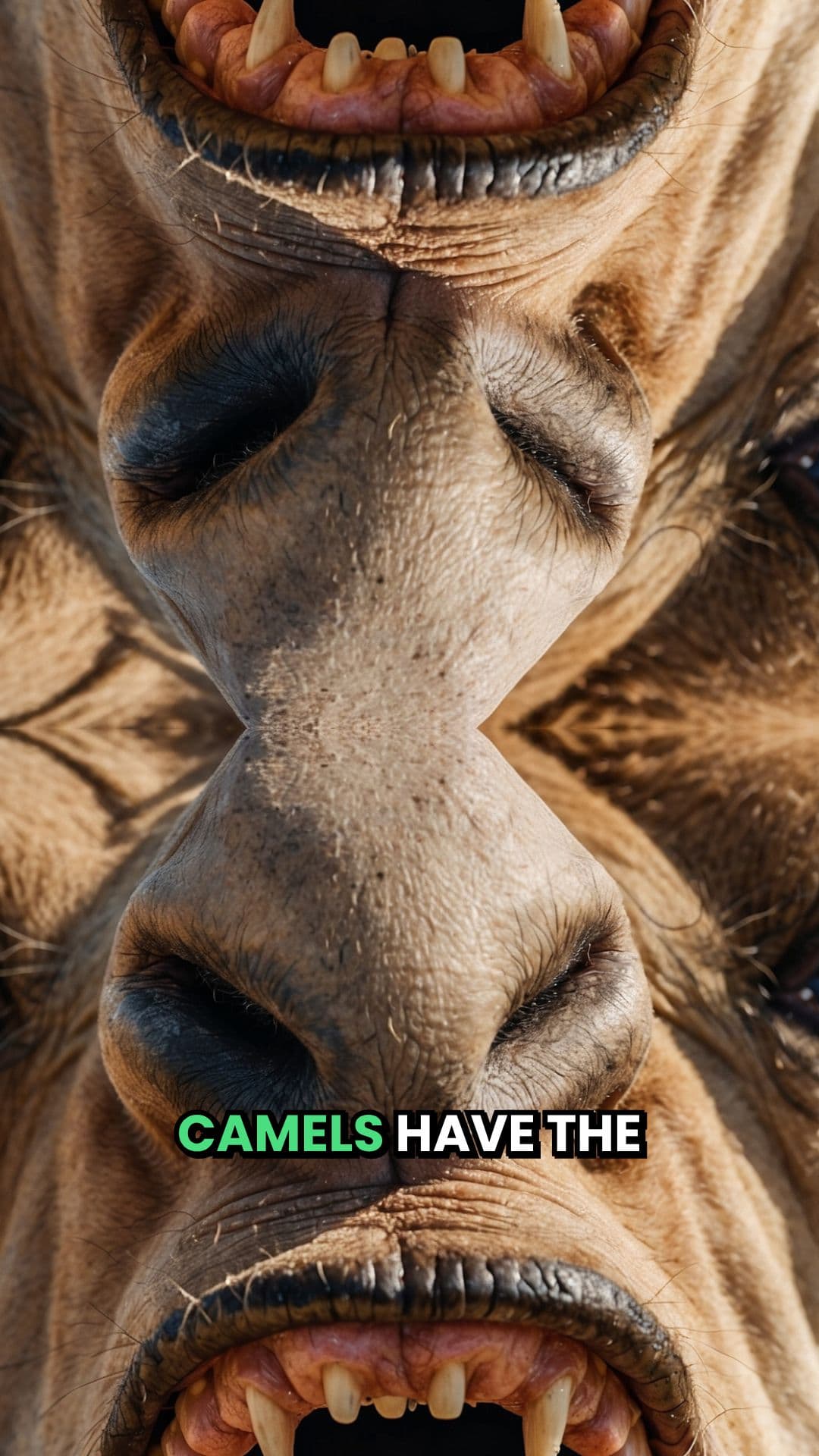 The Terrifying Mouth of Camels