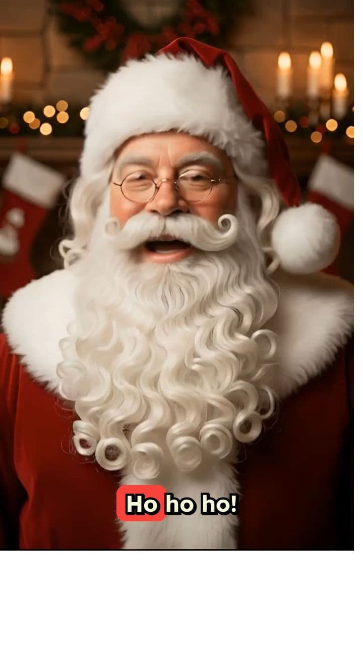 Santa's Message to Adeline and Charlotte