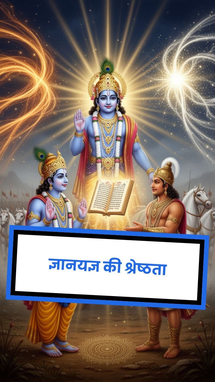 ज्ञानयज्ञ की श्रेष्ठता