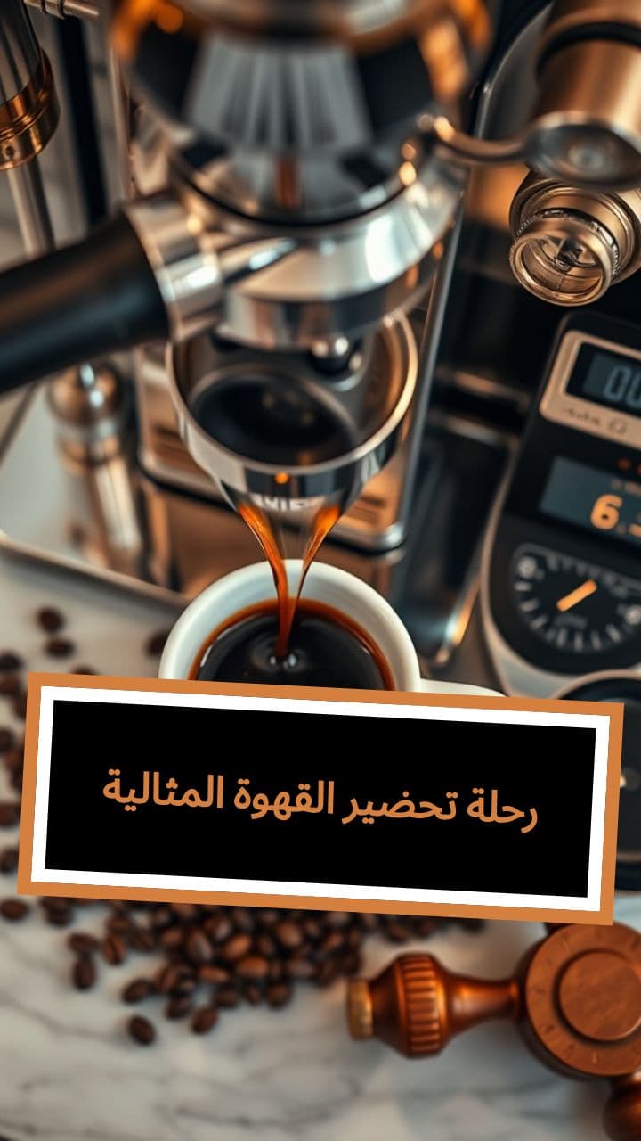 رحلة تحضير القهوة المثالية