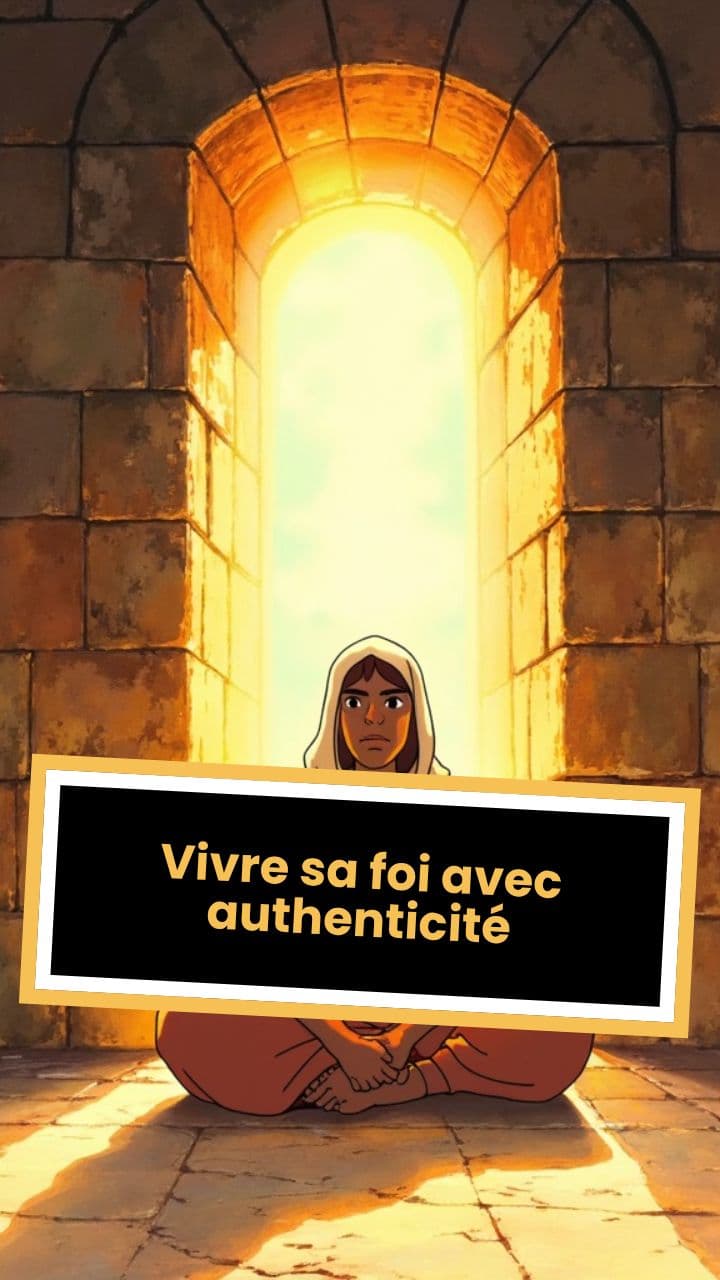 Vivre sa foi avec authenticité