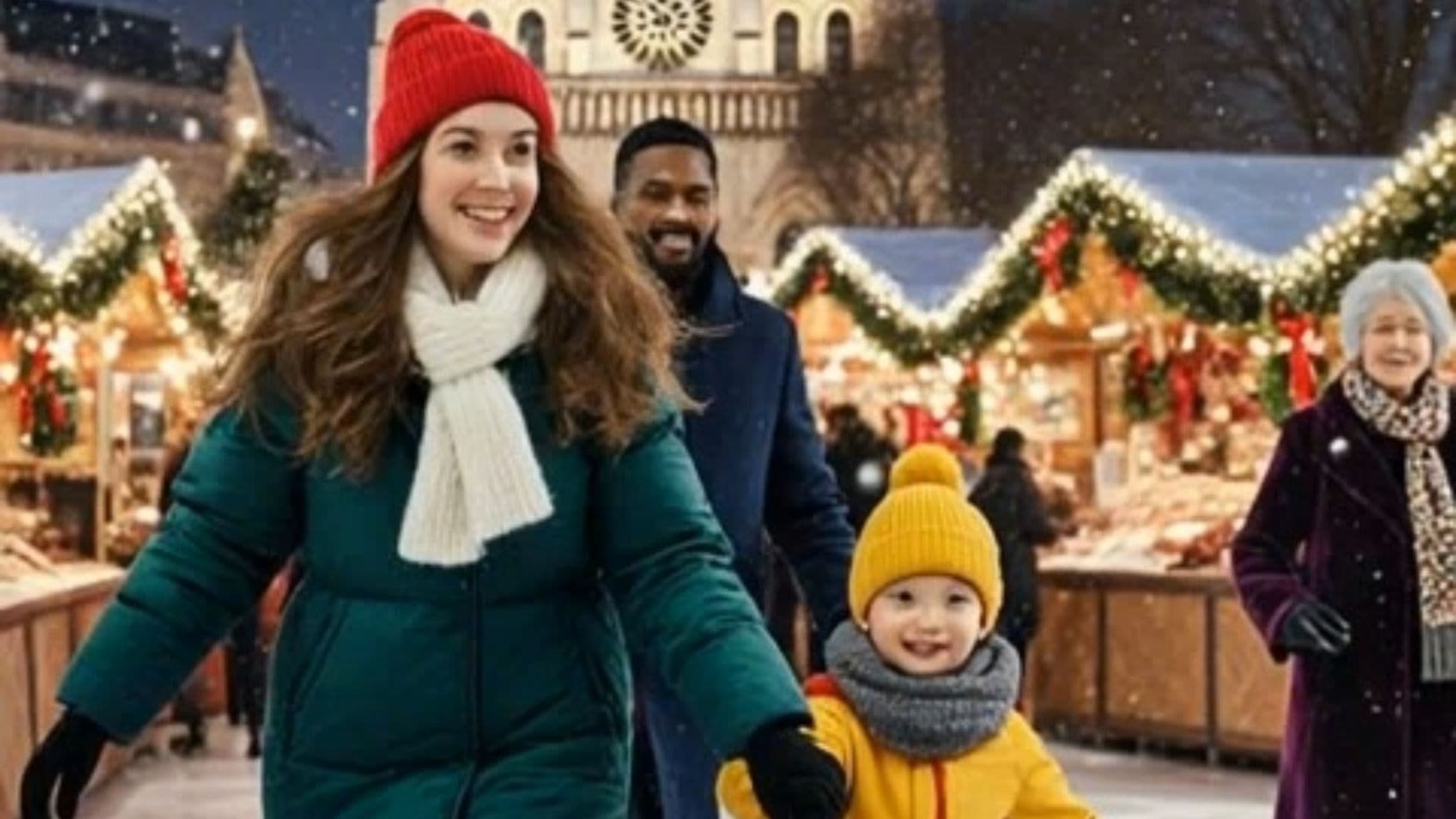 Paris Christmas Market Ice Skating