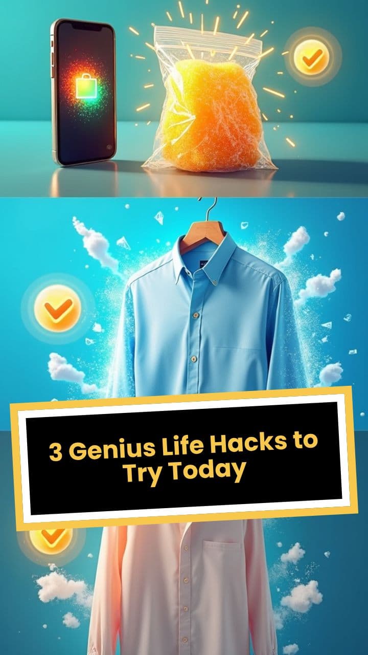 3 Genius Life Hacks to Try Today