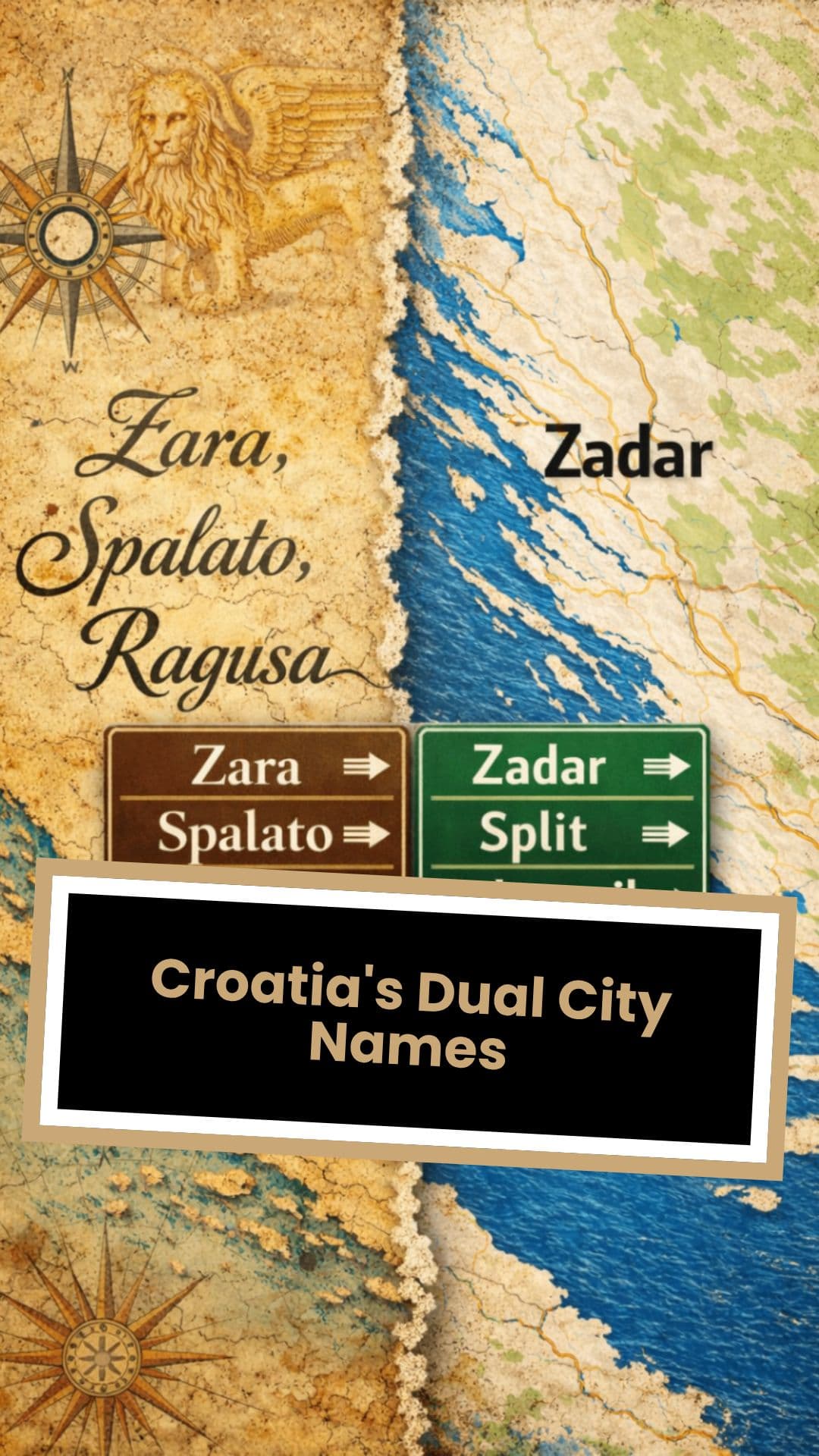 Croatia's Dual City Names