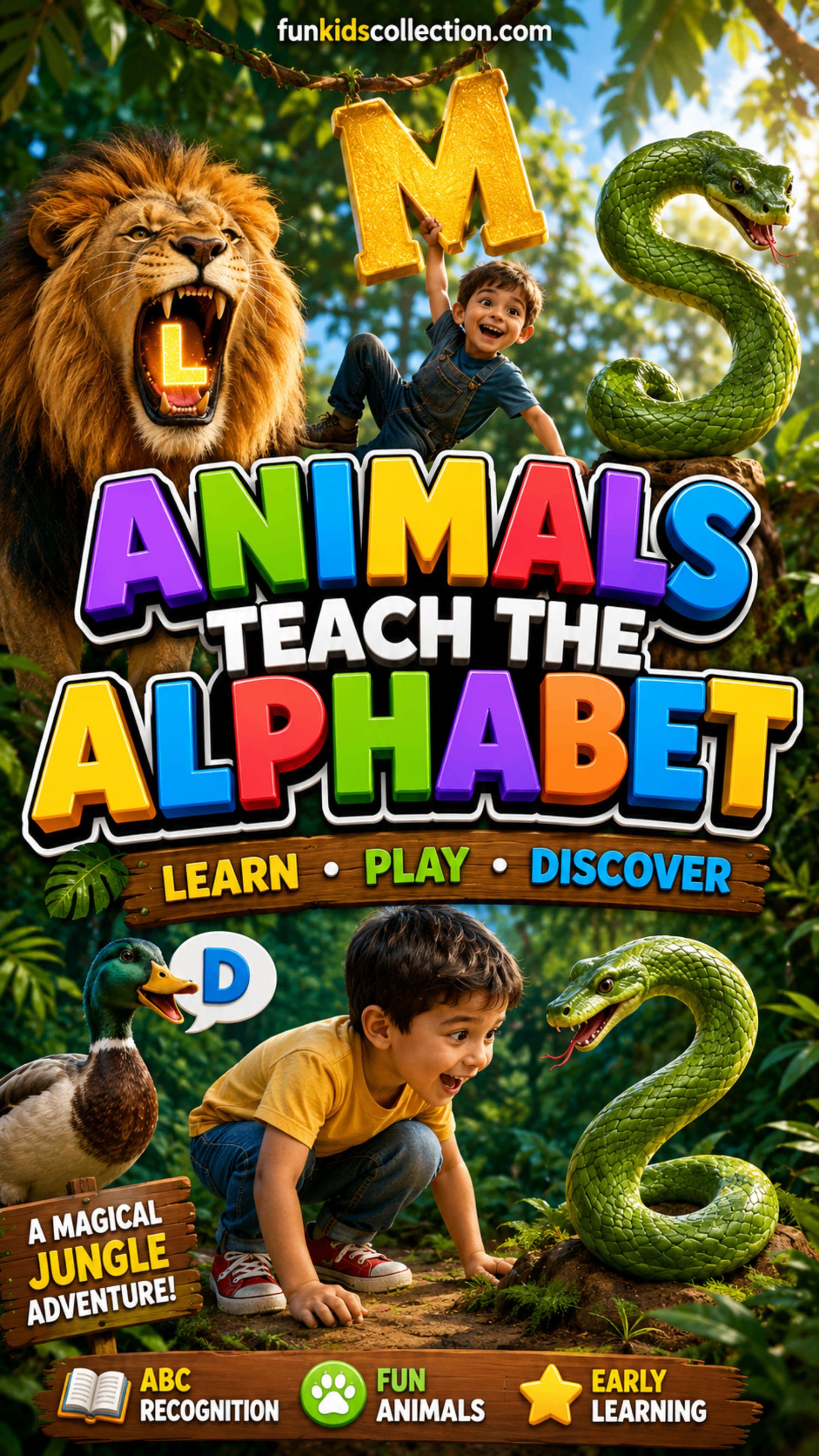 Animals Teach the Alphabet