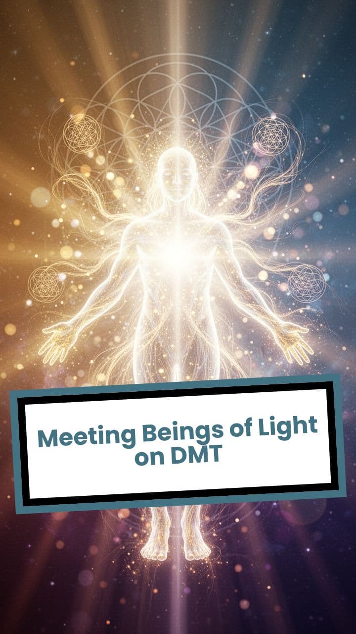 Meeting Beings of Light on DMT