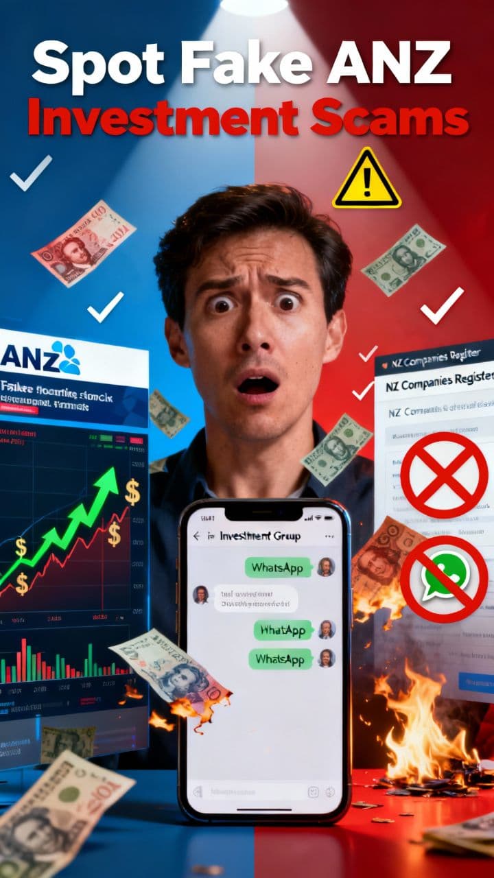 Spot Fake ANZ Investment Scams