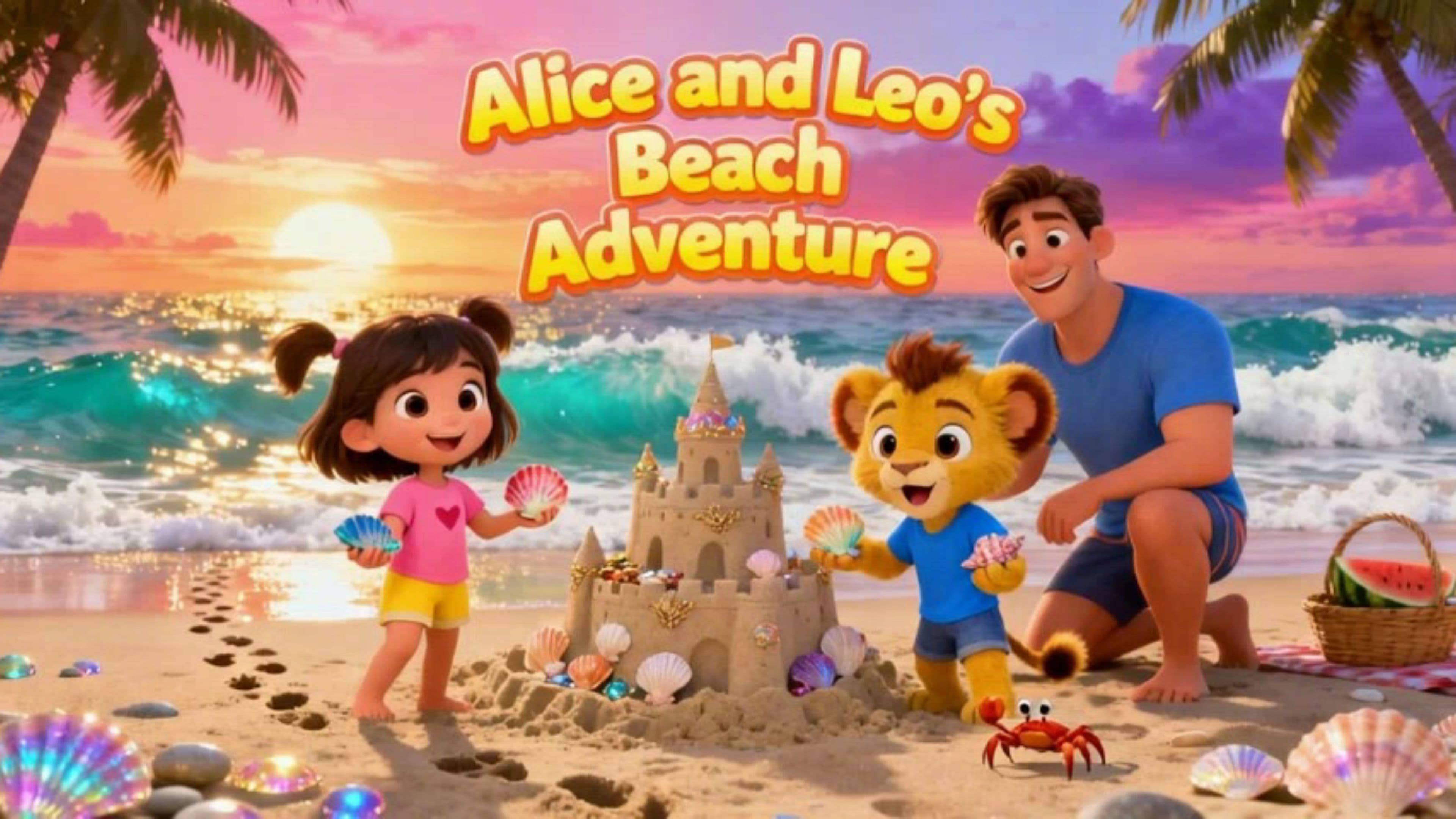 Alice and Leo's Beach Adventure