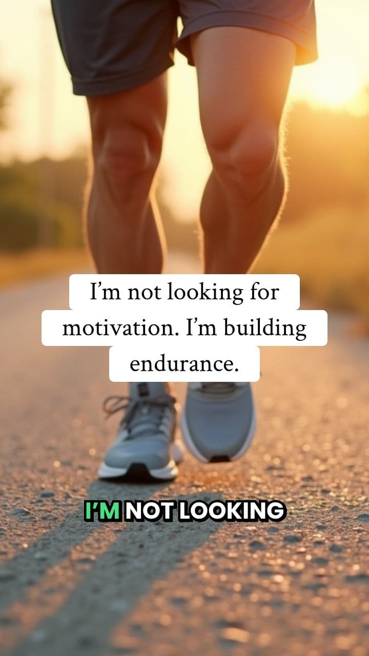 Building Endurance - Diary of an Overthinker