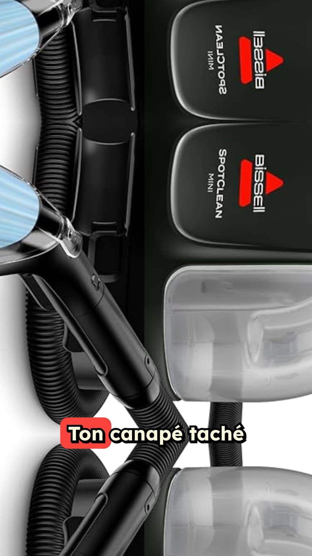 Bissell SpotClean Mini : Nettoyage instantané